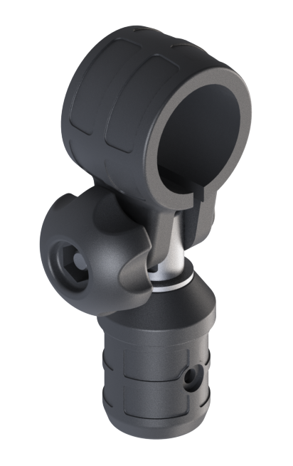 Befestegt Pipe Clamp mat Pipe Adapter