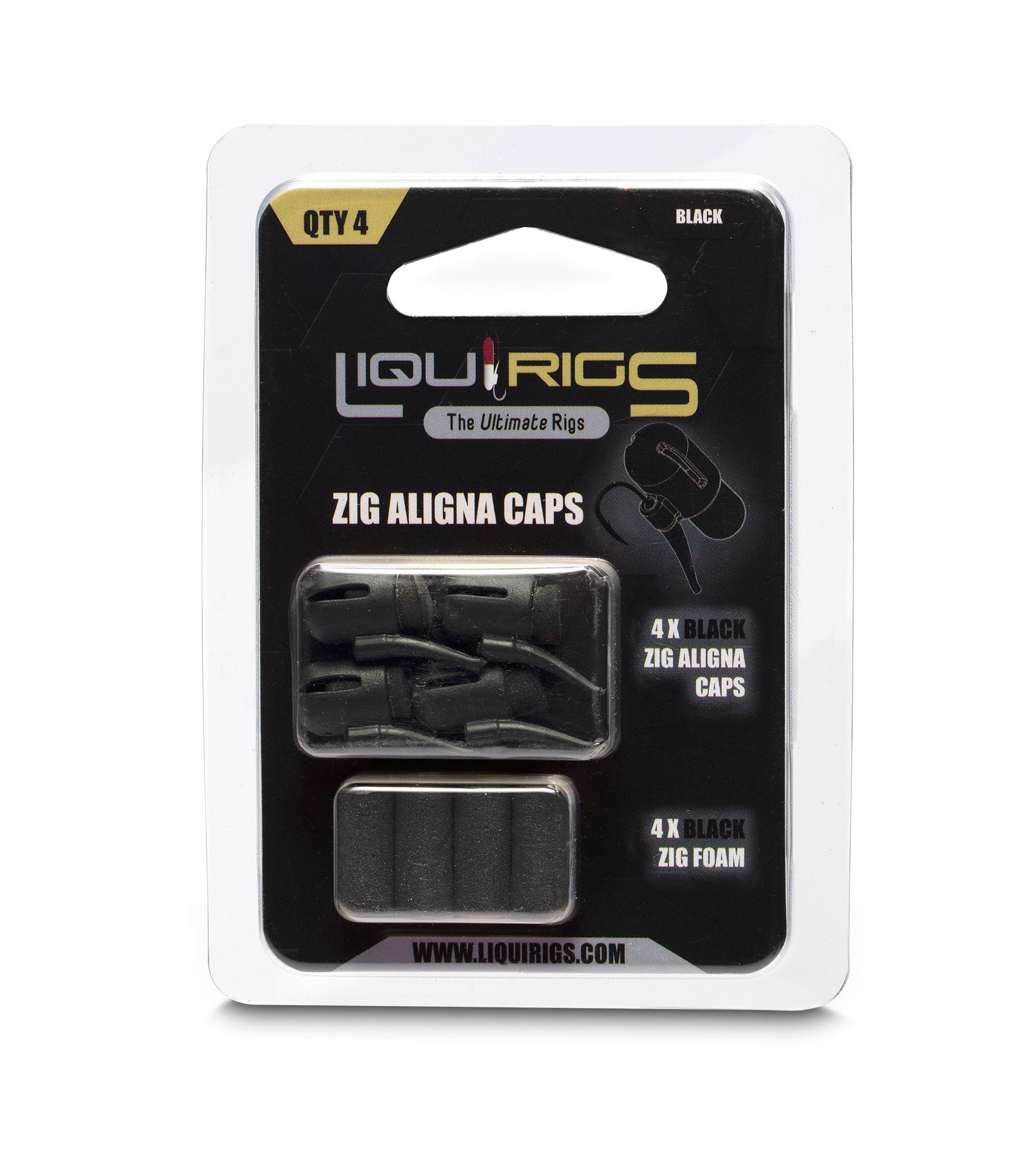 Liquirigs Liquid Zig montage met drijvende schuim 4+4st