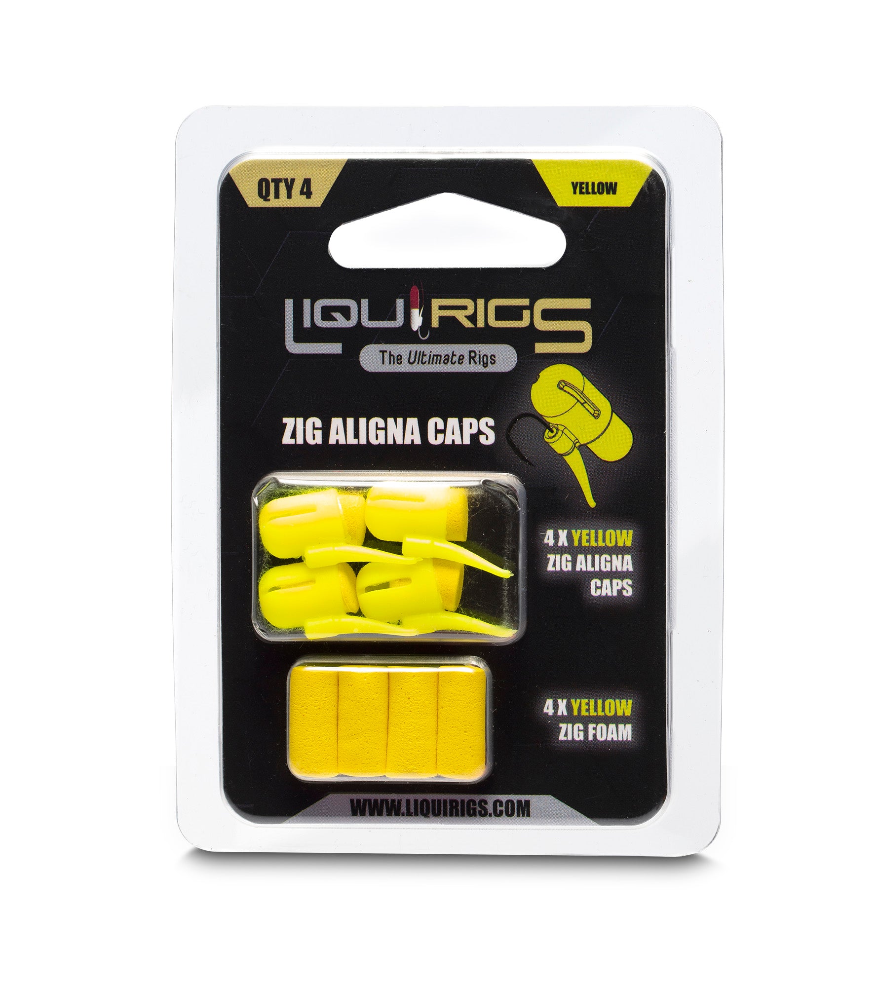 Liquirigs Liquid Zig montage met drijvende schuim 4+4st