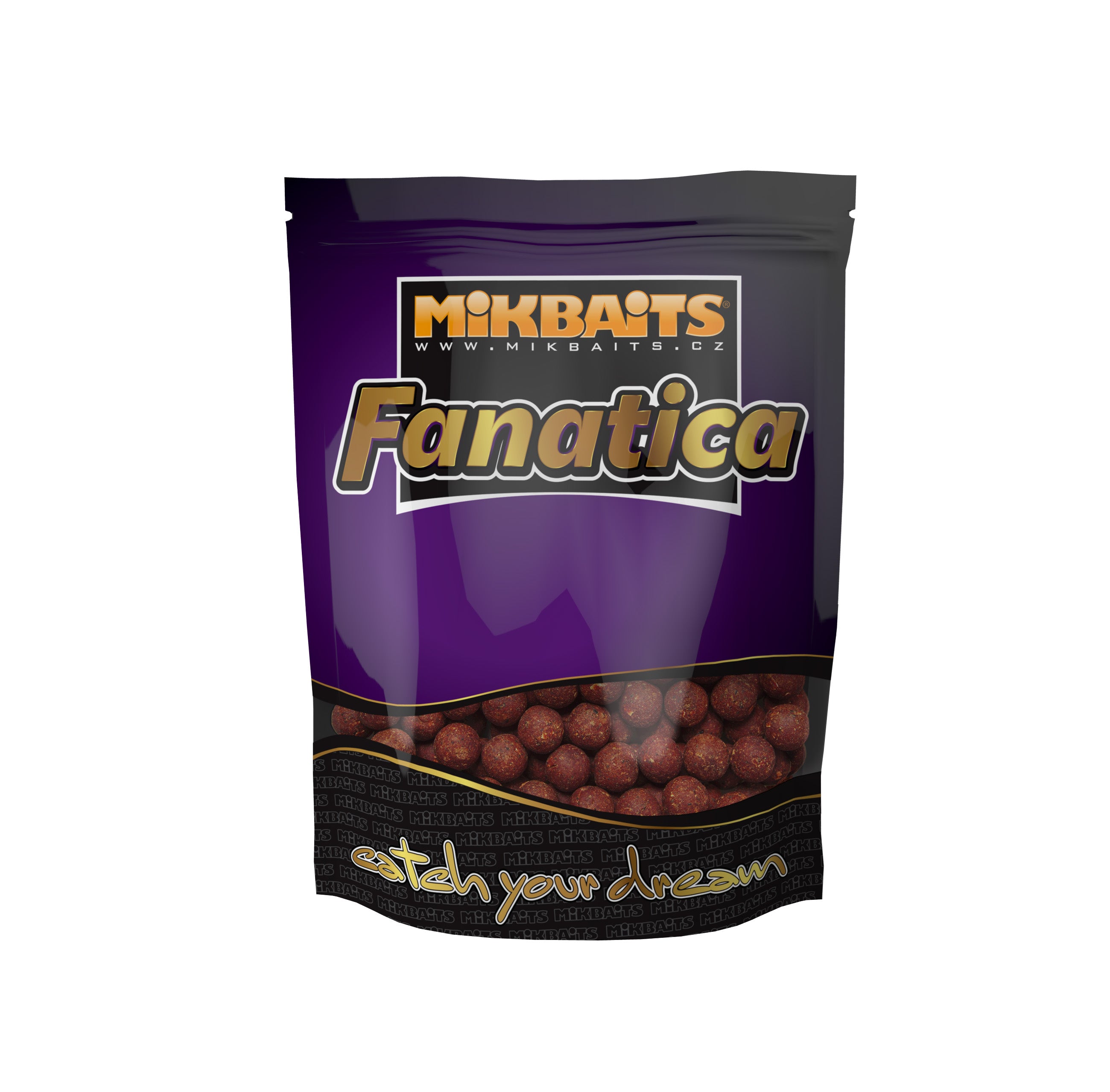 Mikbaits Fanatica boilie Salmon Crayfish Asafoetida