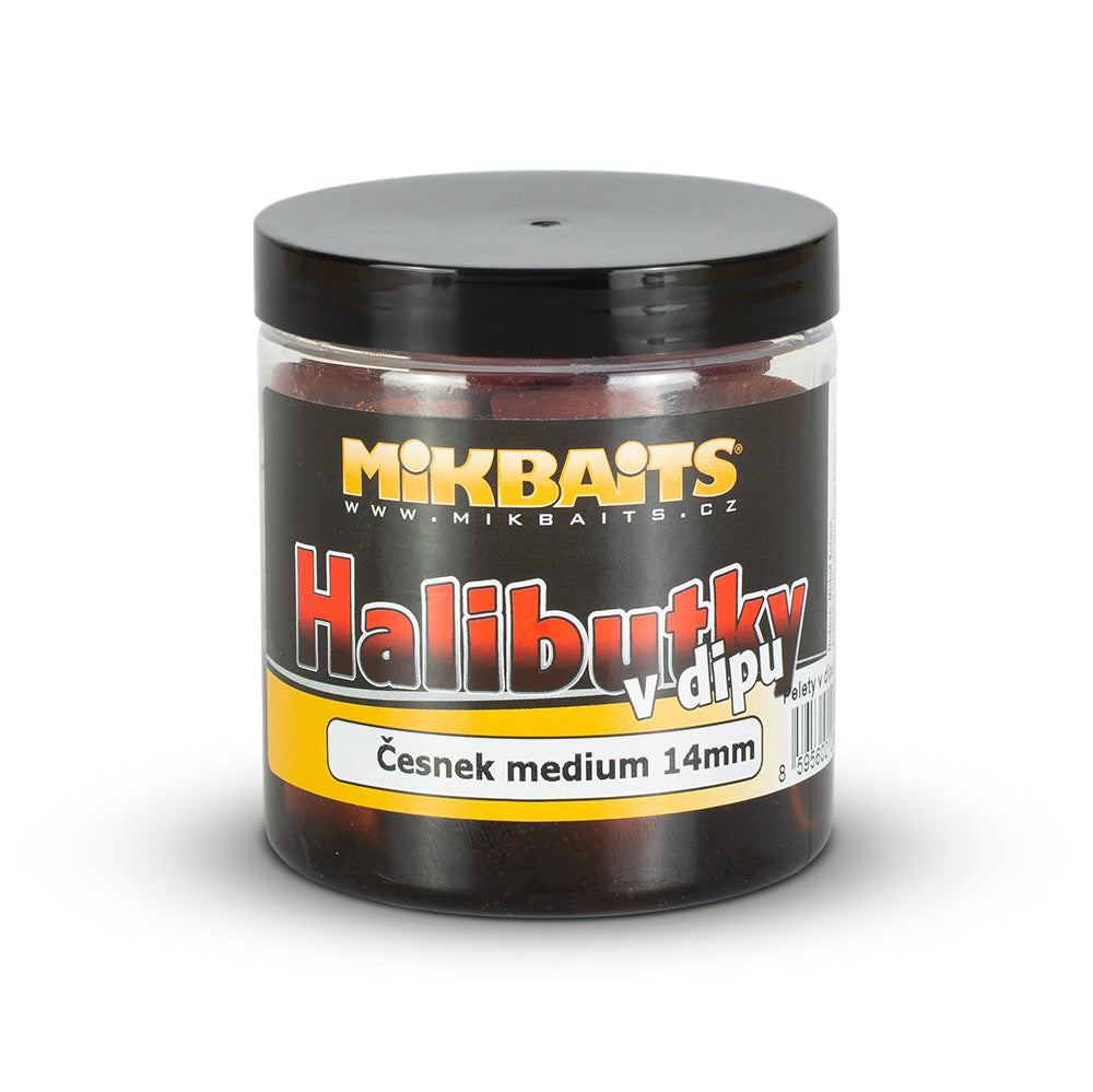 Mikbaits Halibut în dip de usturoi Halibut