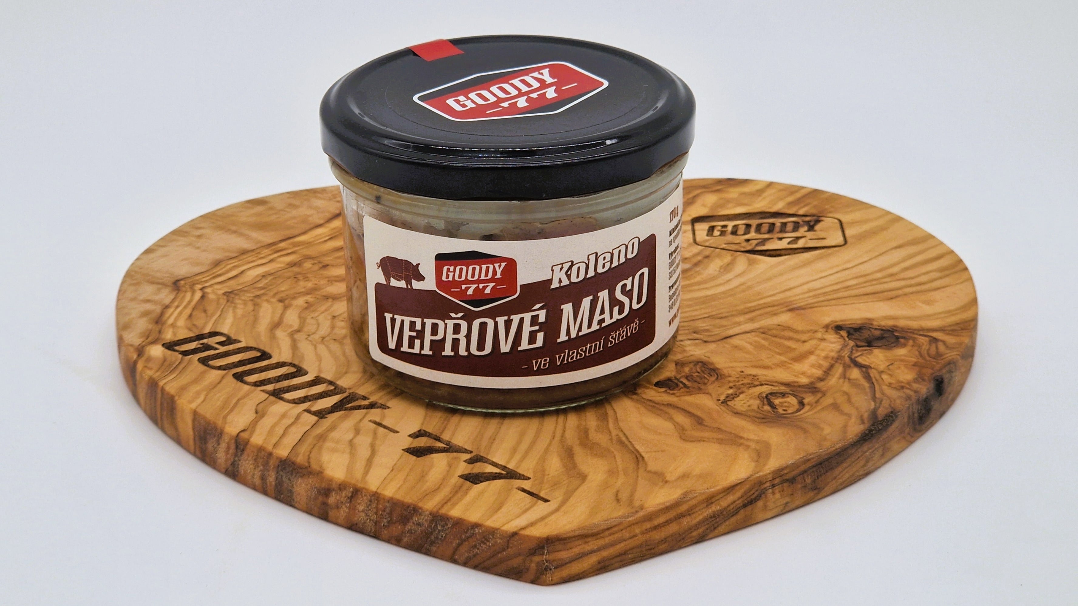 GOODY 77 Vepřové maso ve vlastní šťávě Koleno 170g