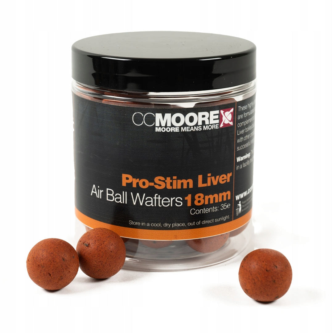 CC Moore Pro-Stim Boilies Liver Neutral 18mm 35buc