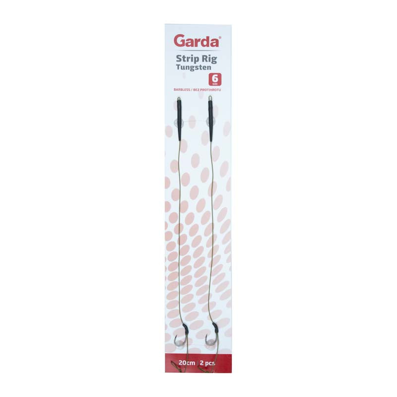 Garda STRIP TUNGSTEN RIG 2pcs Barbless