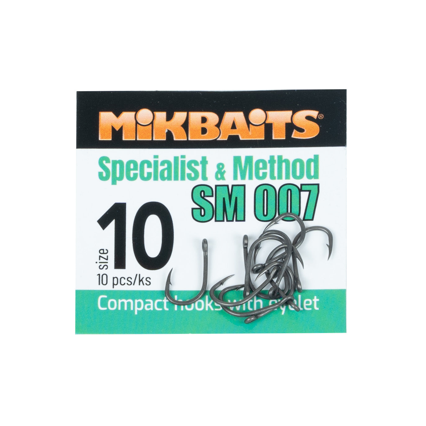 Mikbaits SPECIALIST & METHOD háčky SM 007 hook 10ks