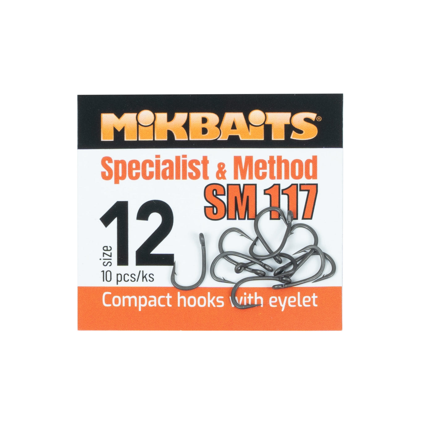 Mikbaits SPECIALIST & METHOD Haken SM 117 Haken 10 Stk