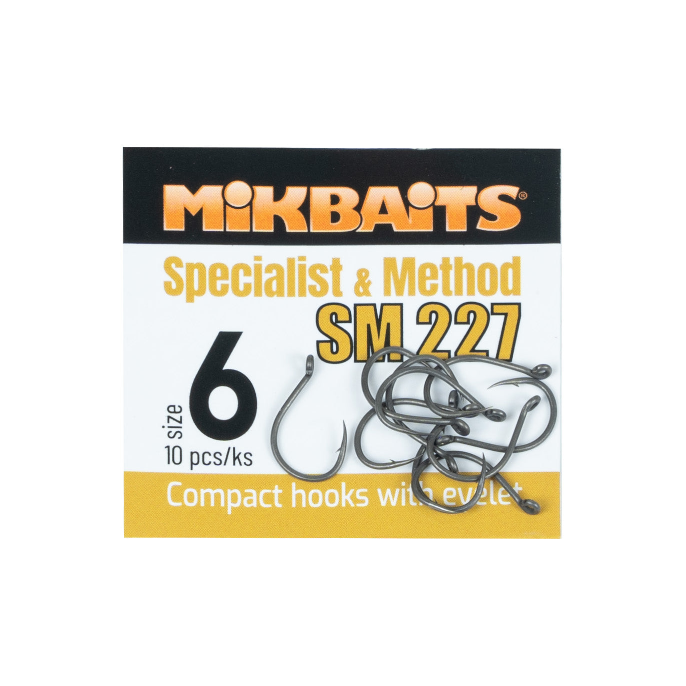 Mikbaits SPECIALIST & METHOD háčky SM 227 hook 10ks