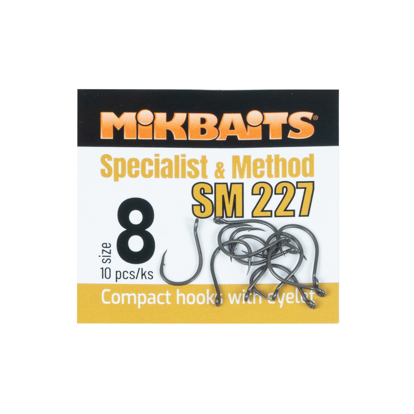 Mikbaits cârlige SPECIALIST & METHOD SM 227 cârlig 10 buc