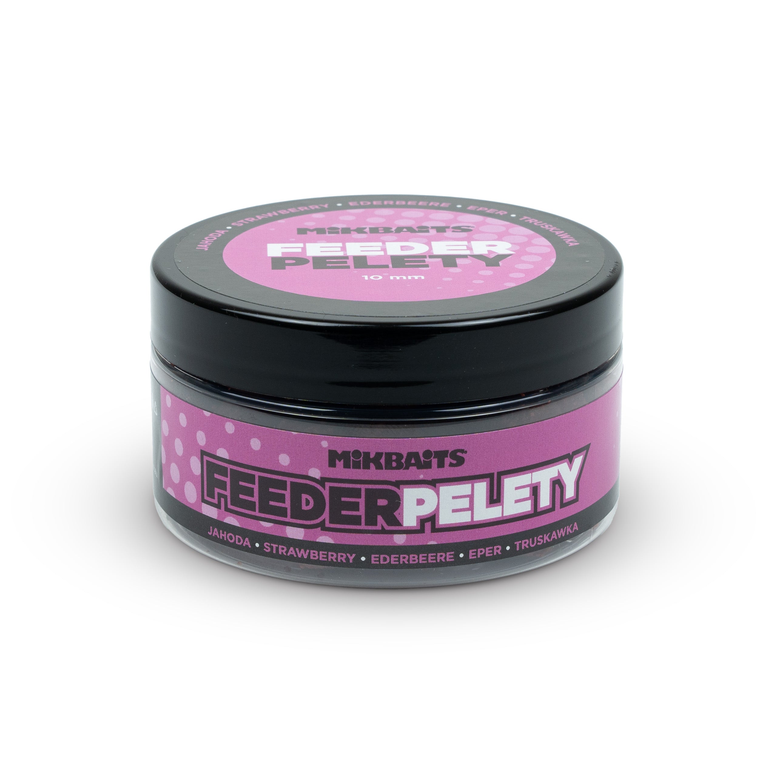 Mikbaits Feeder pelety 100ml Jahoda 10mm