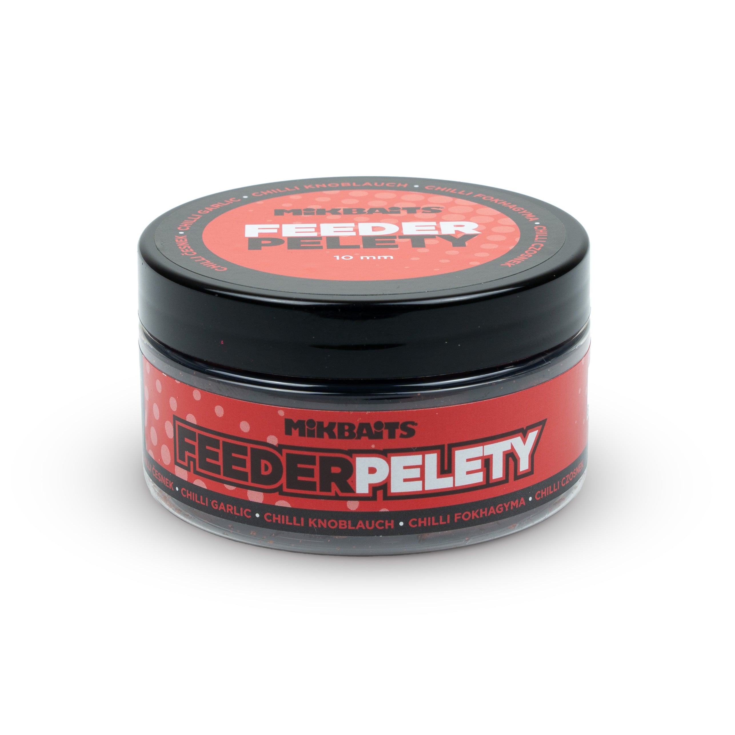 Mikbaits Feeder pelety 100ml Chilli Česnek 10mm