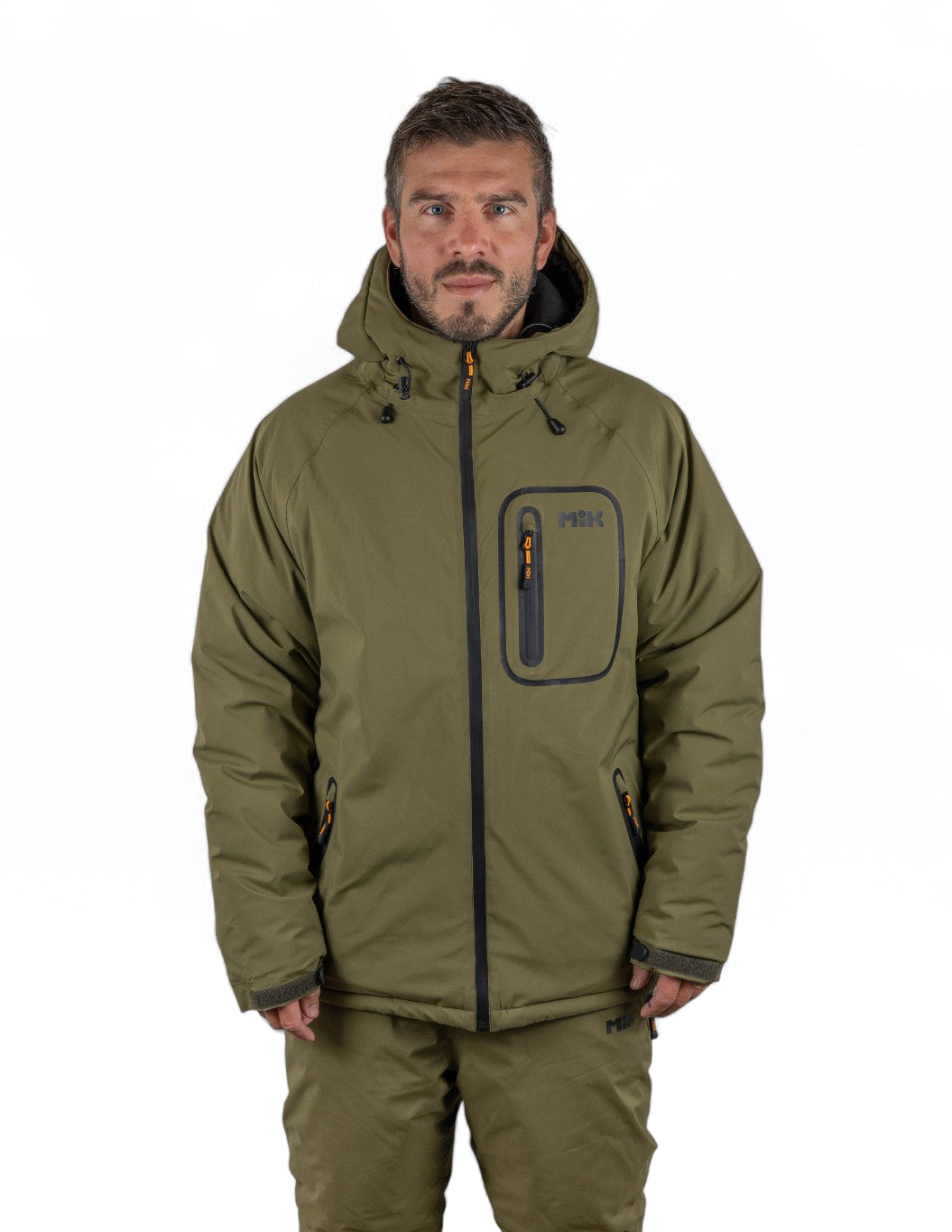 Mikbaits Zateplená bunda Thermo exclusive zelená