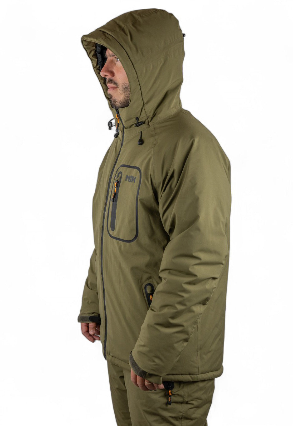 Mikbaits Zateplená bunda Thermo exclusive zelená