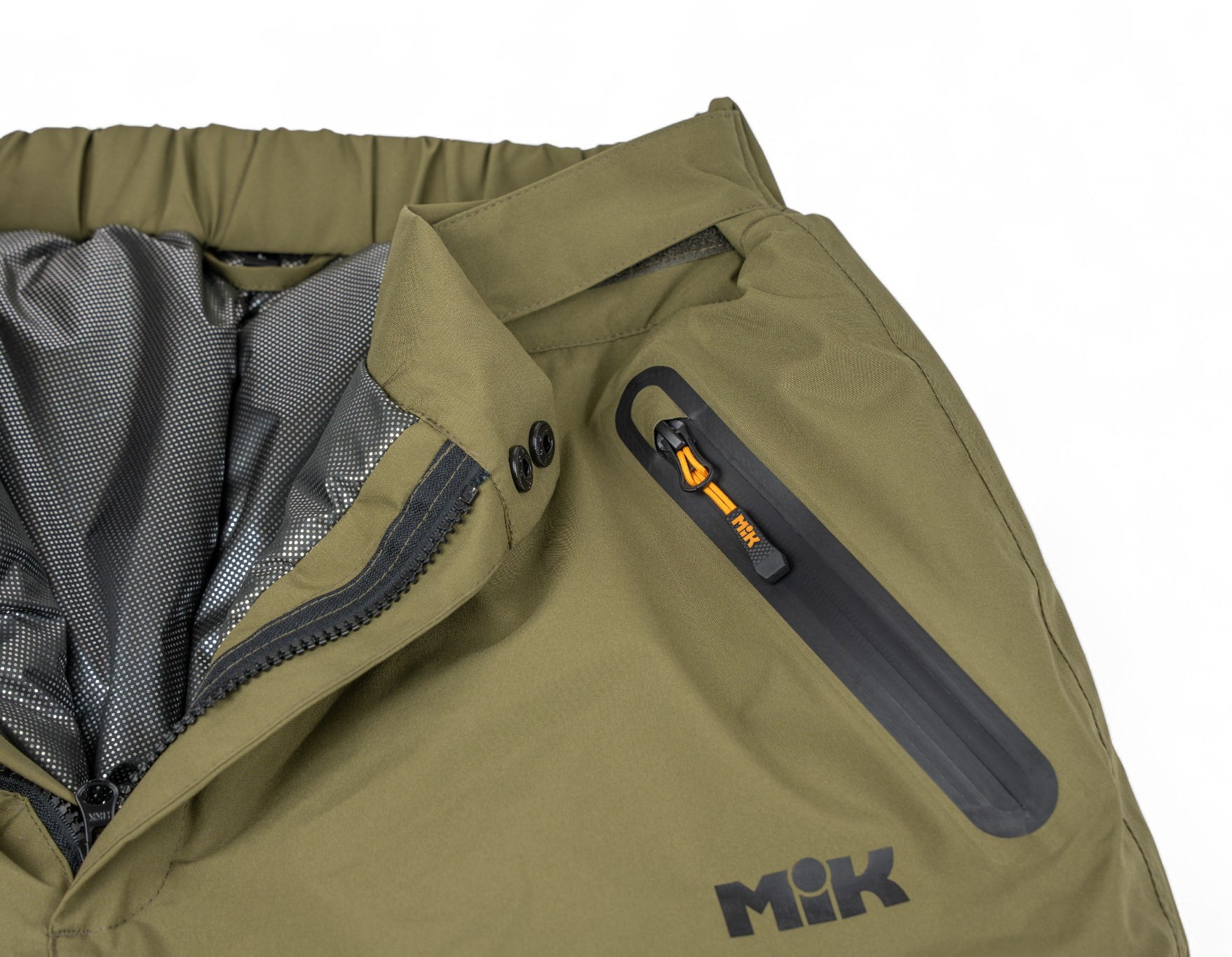 Mikbaits Zateplené kalhoty Thermo exclusive zelené