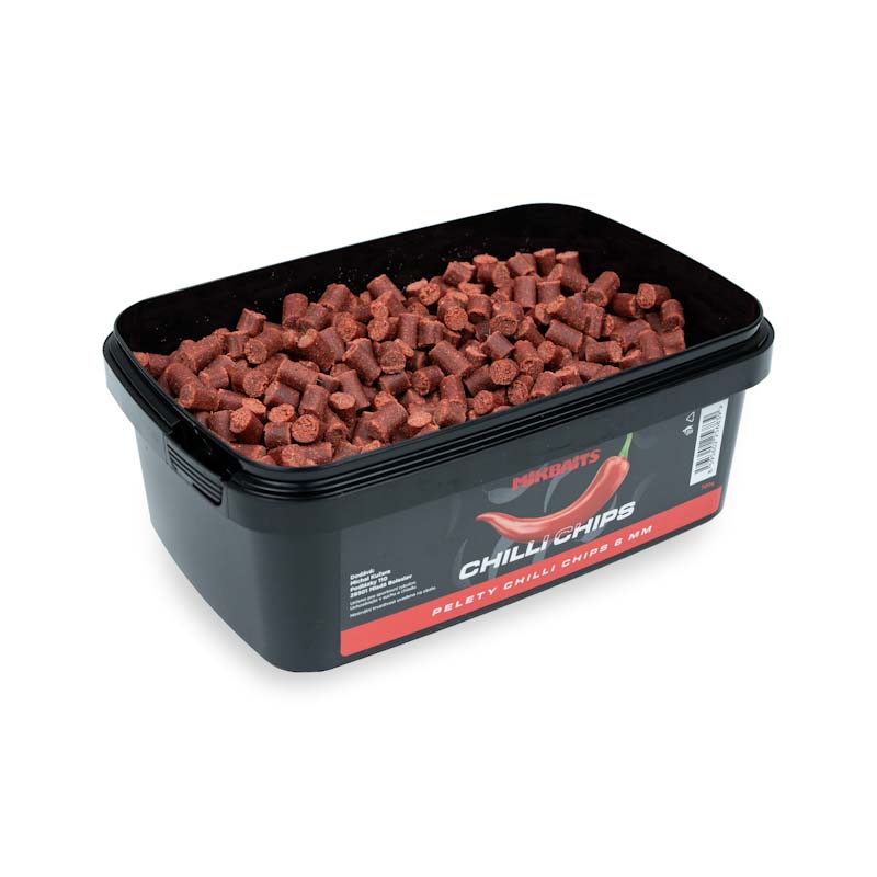 Mikbaits Chilli Chips pelety 700g