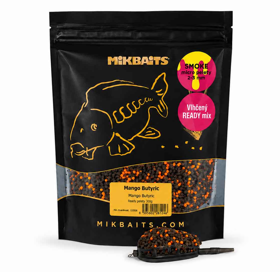 SMOKE READY vlhčené pelety 300g 2-3mm