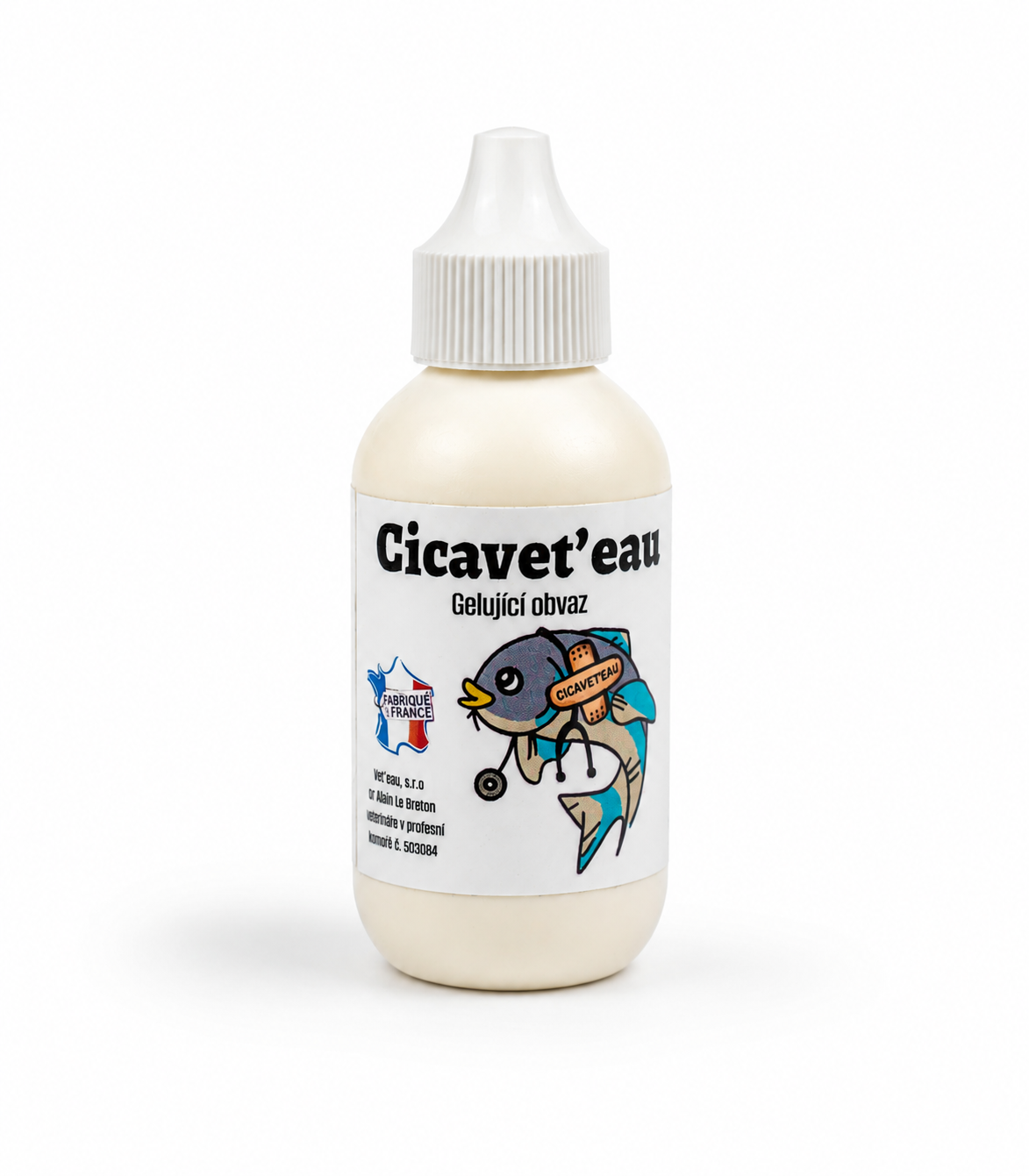Medic powder Cicavet'eau - Gel na ošetření ryb Cicavet'eau