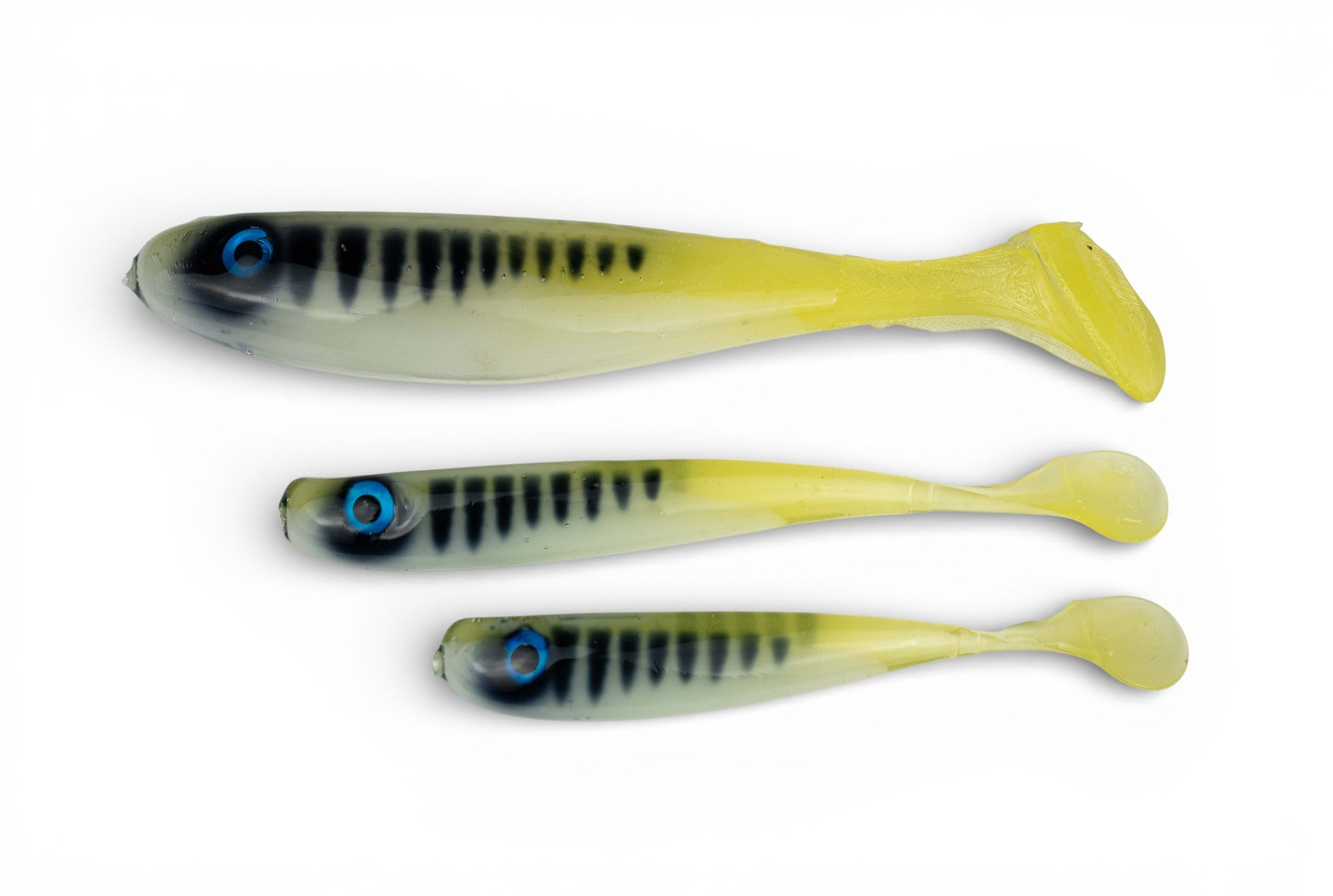 YACCUZA HAND MADE nástrahy - KILLER AIRBRUSH Yellow/White Tiger