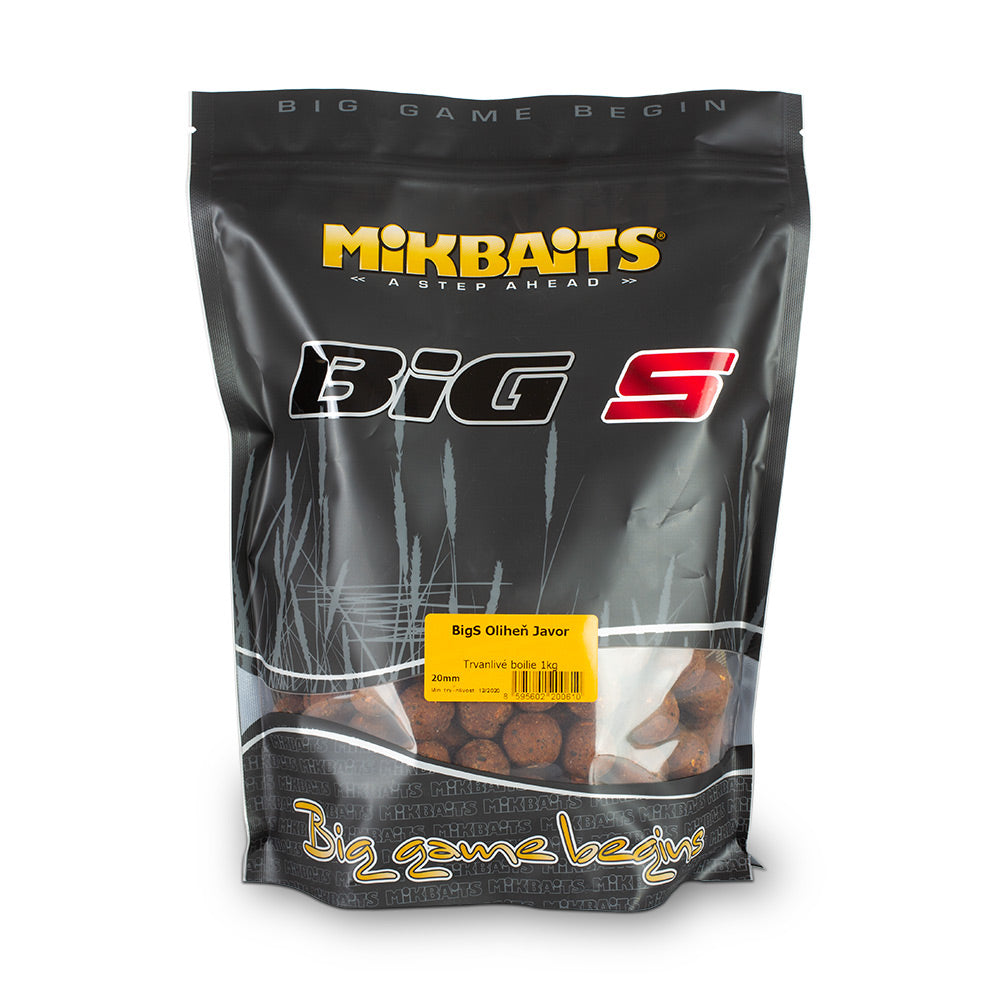 Mikbaits BiG boilie BigS Oliva Javor