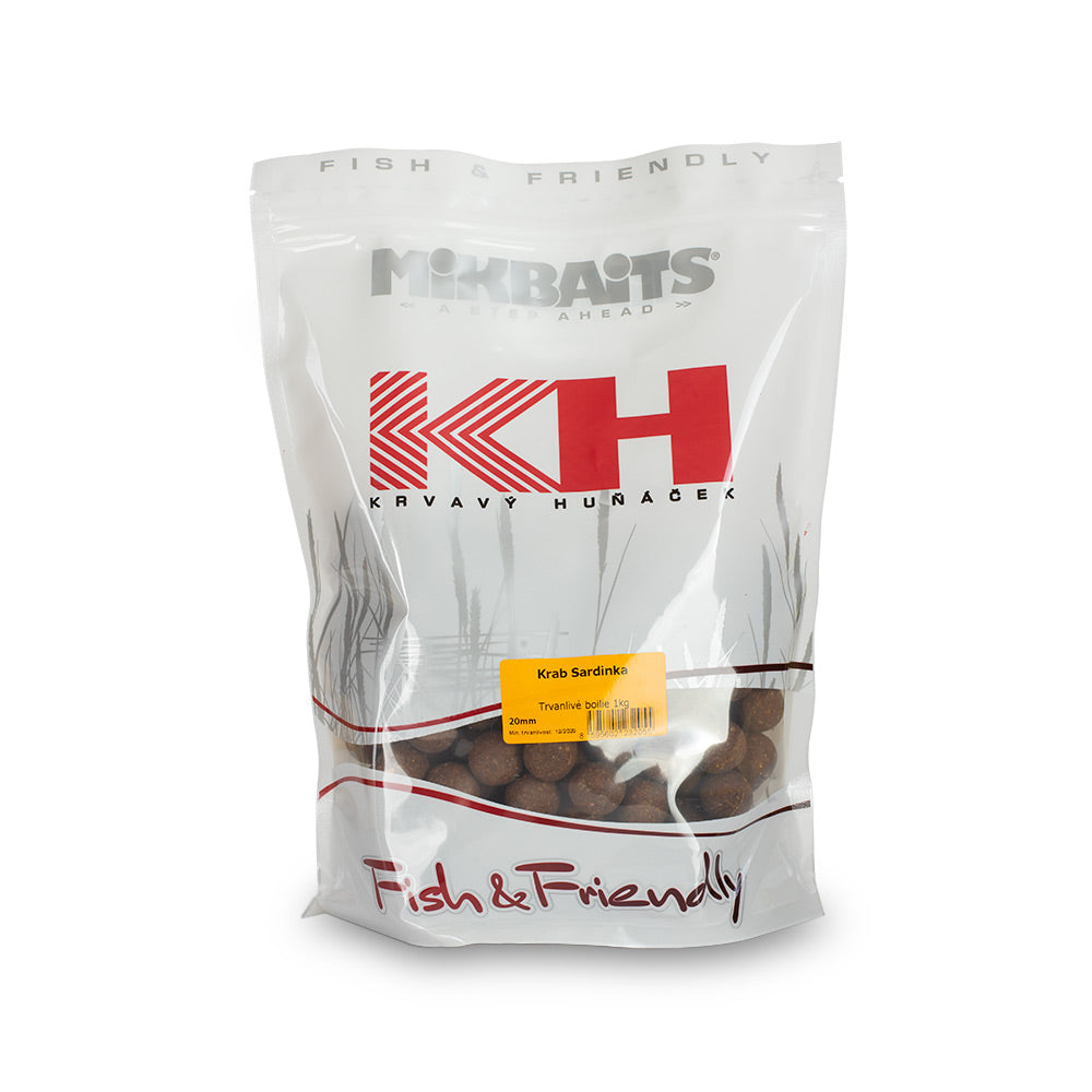 Kulka proteinowa Mikbaits Bloody Hunnyach Crab Sardine