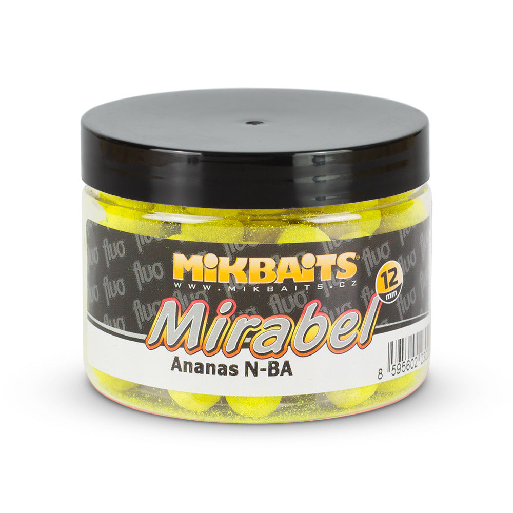 Mikbaits Mirabel Fluo bollire 150ml Ananas N-BA