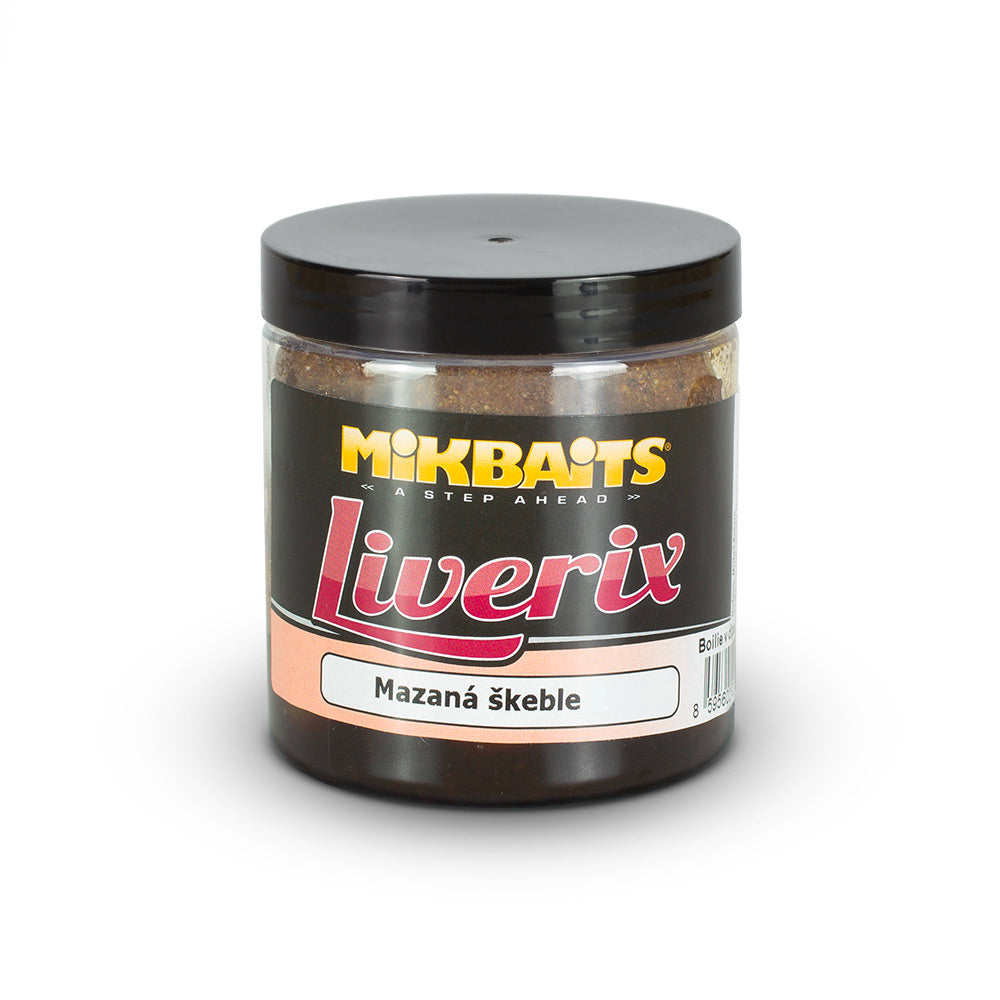 Mikbaits Liverix boilie in dip 250ml Smart Mussel