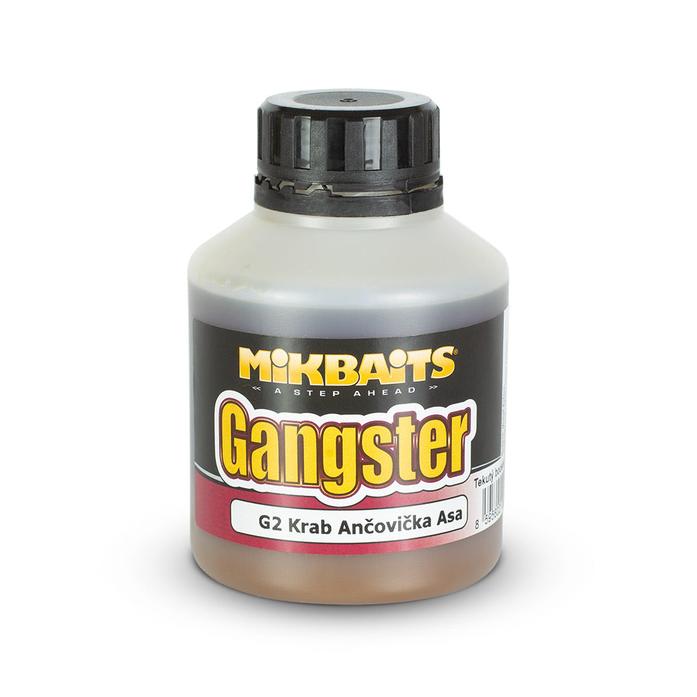 Mikbaits Gangster booster 250ml G2 Crab Anchovy Asafoetida