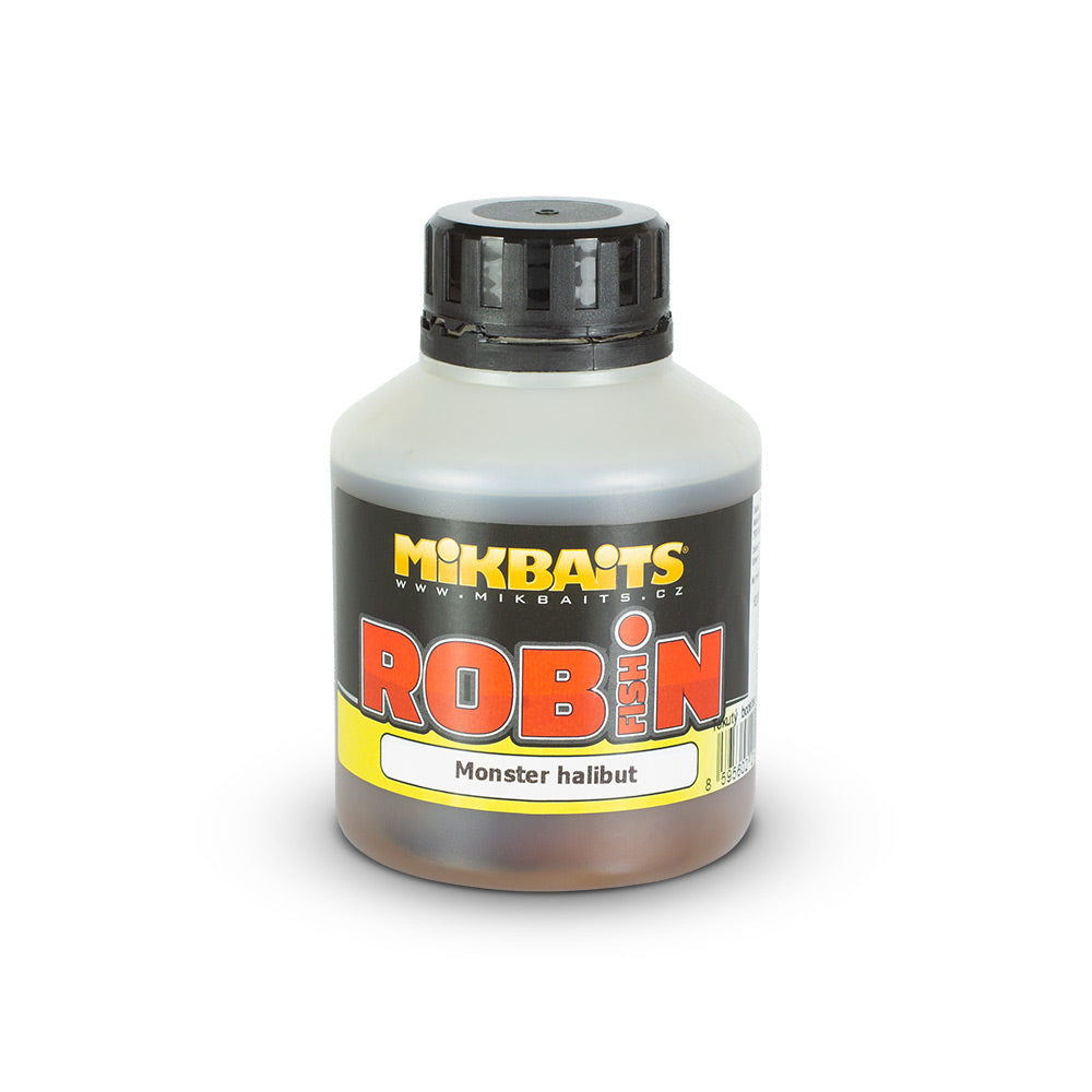 Mikbaits Robin Fish booster 250ml Halibut mostruoso