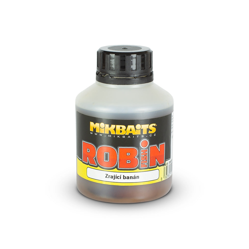 Mikbaits Robin Fish Booster 250ml Dojrzewający banan