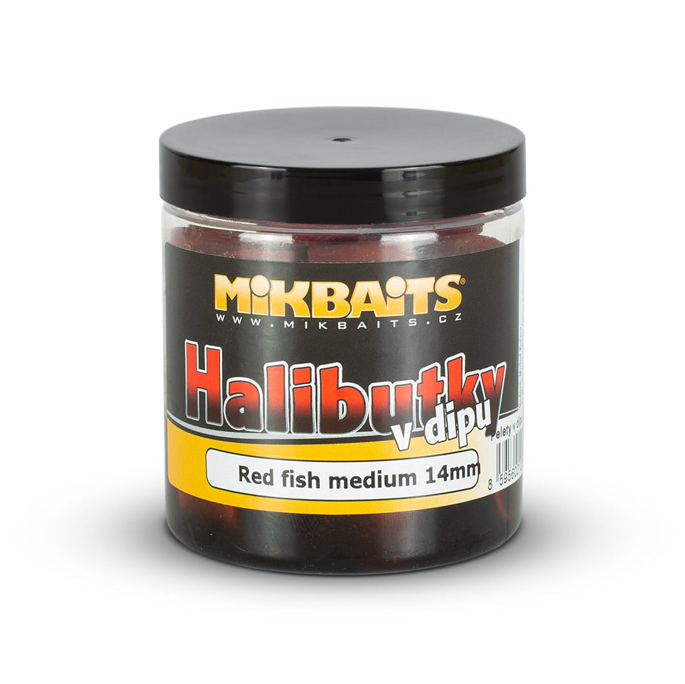 Mikbaits Halibutky v dipu Red Fish Halibut