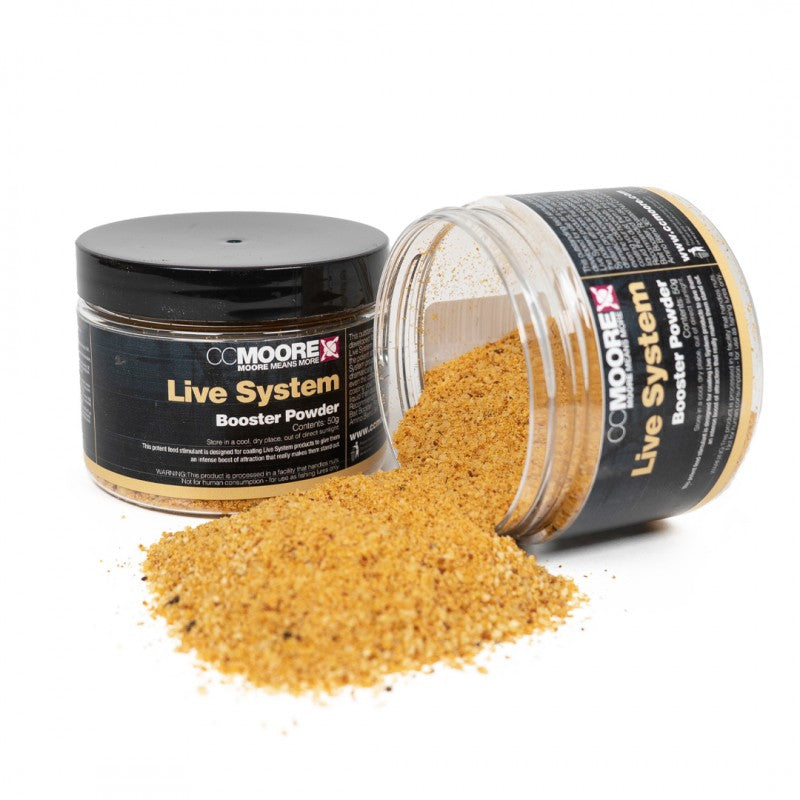 CC Moore Live system Booster Powder confezione da 50g