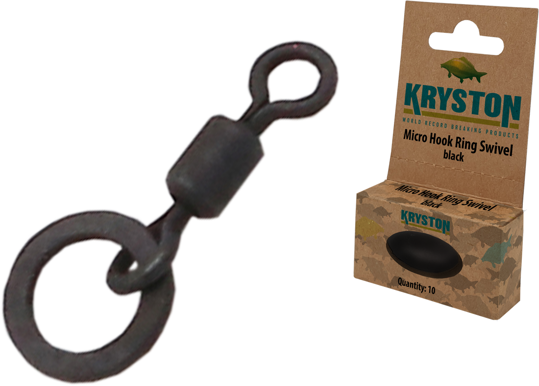 Kryston Micro Hook Ring Swivel 10 pcs