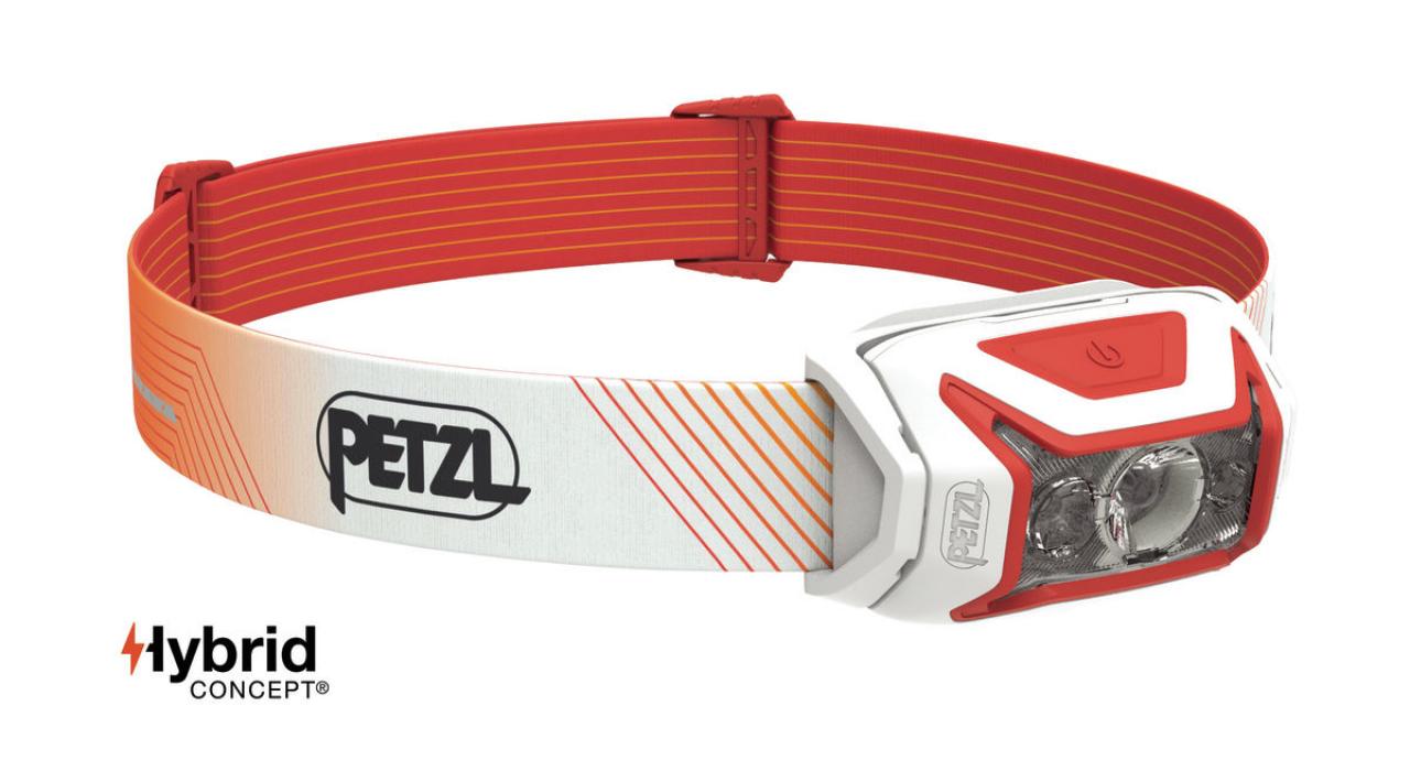 Petzl headlamp - Actik CORE Gray