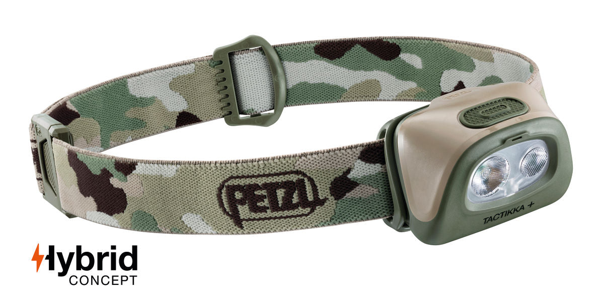 Petzl lampade frontali Tactikka+