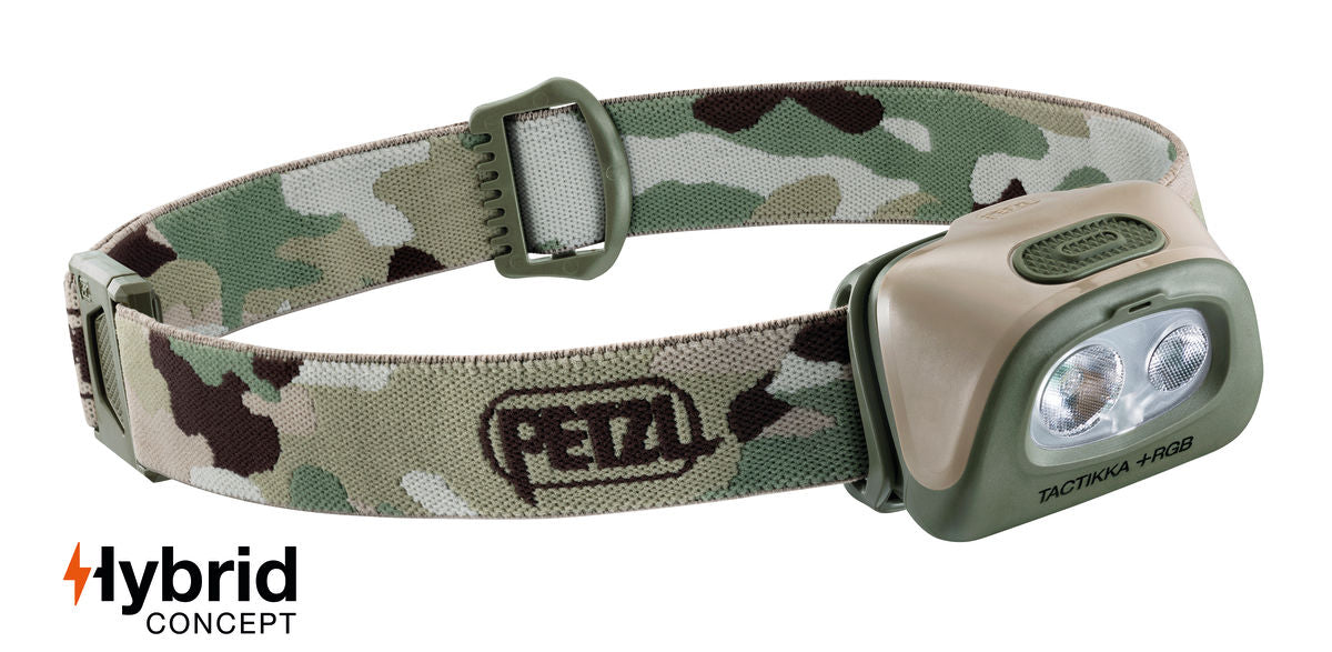 Petzl čelovky Tactikka RGB