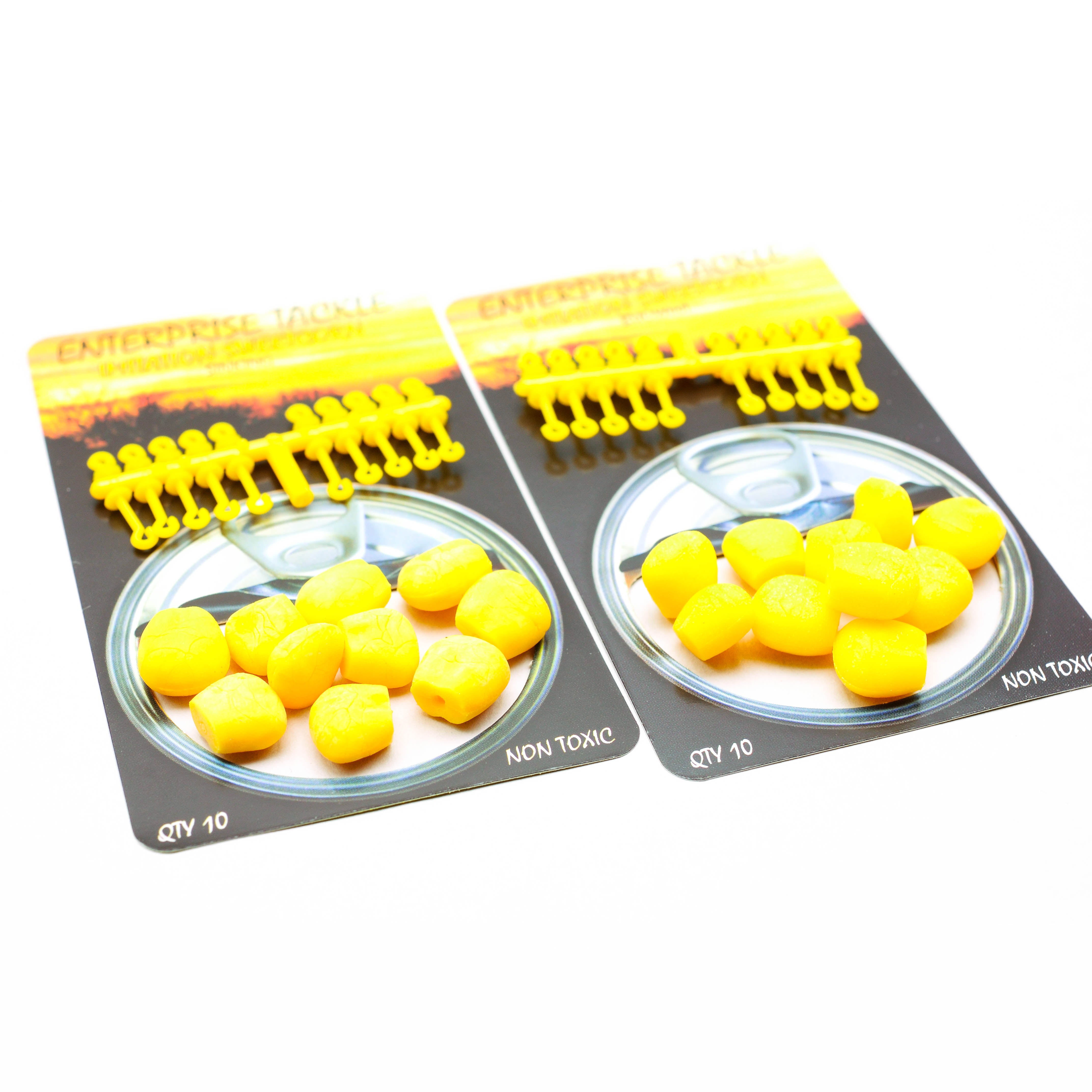 Enterprise sweetcorns Soft sinking with hair stops 10 pcs