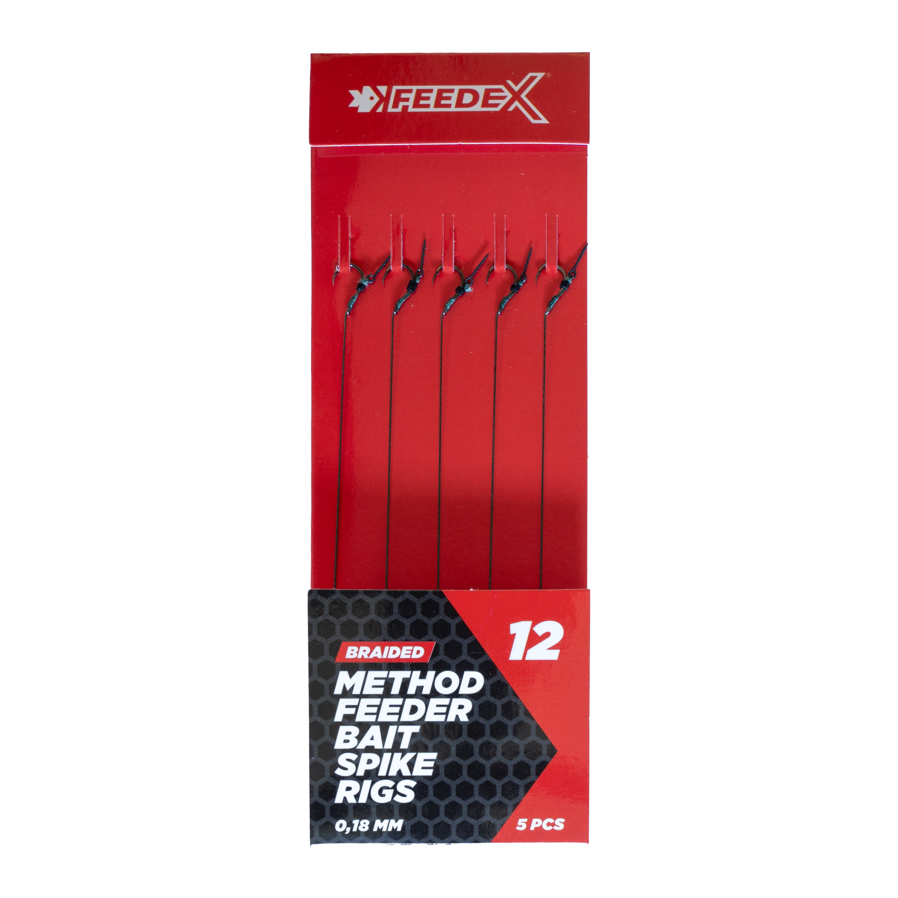 FEEDER EXPERT rigs Method Feeder bait spike rigs 5pcs