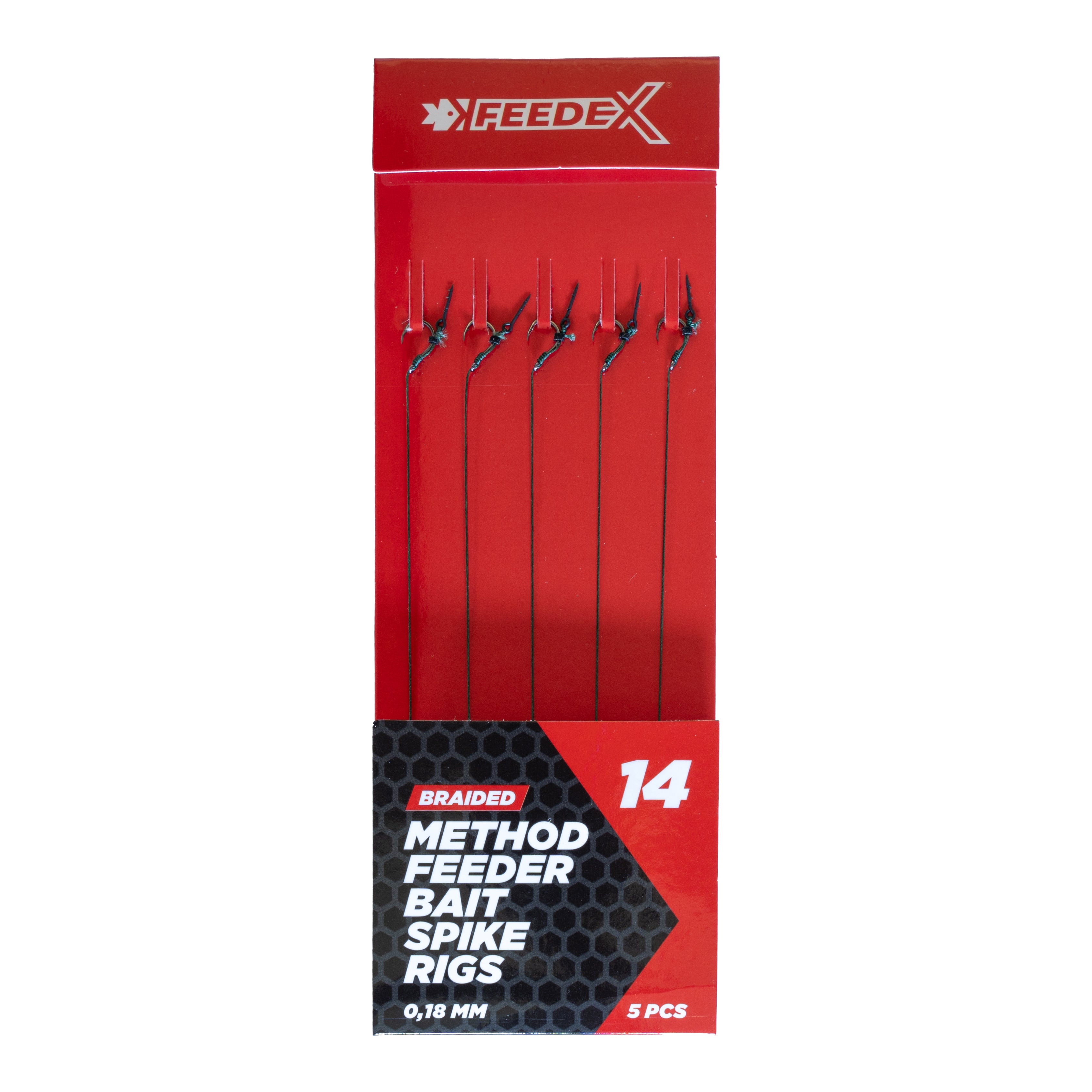 FEEDER EXPERT rigs Method Feeder bait spike rigs 5pcs