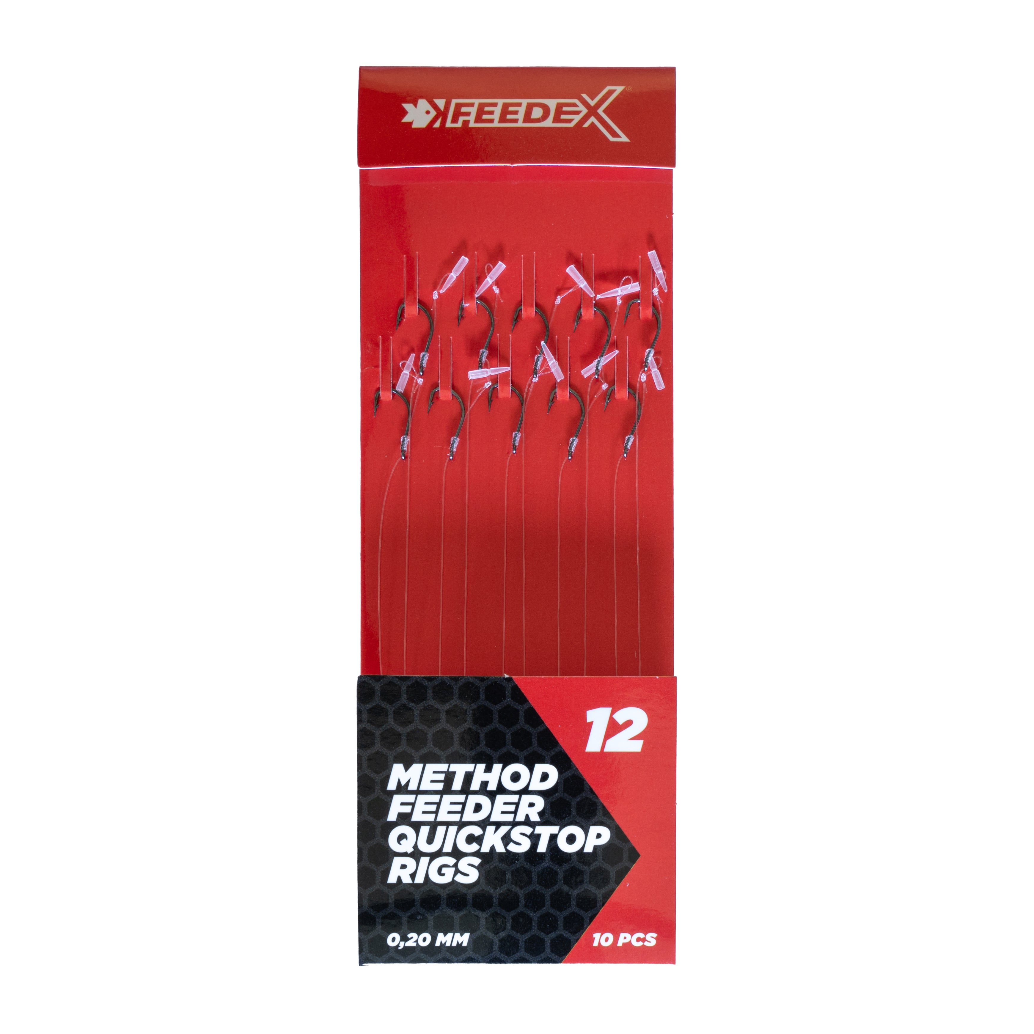 FEEDER EXPERT rigs Method Feeder quickstop rigs 10pcs