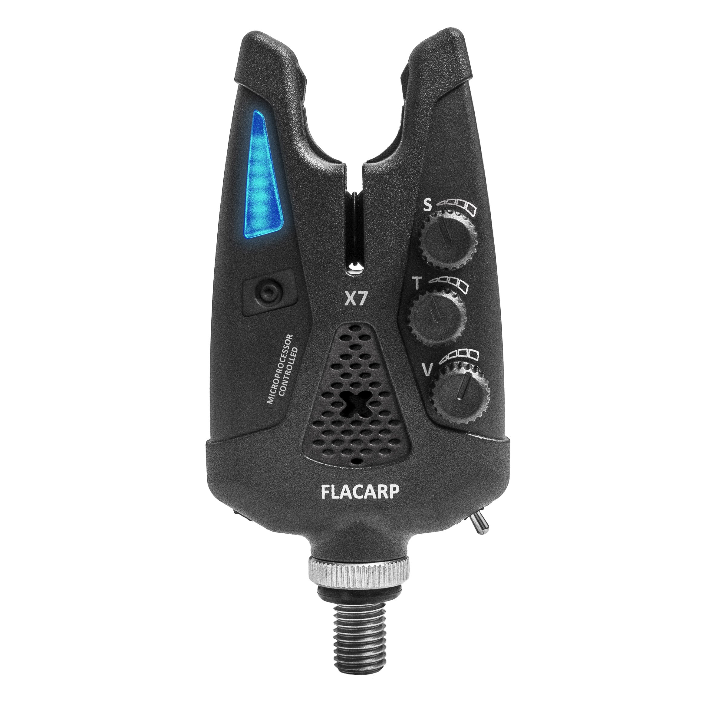 Flacarp Detector X7 cu diodă RGB și transmițător de semnal