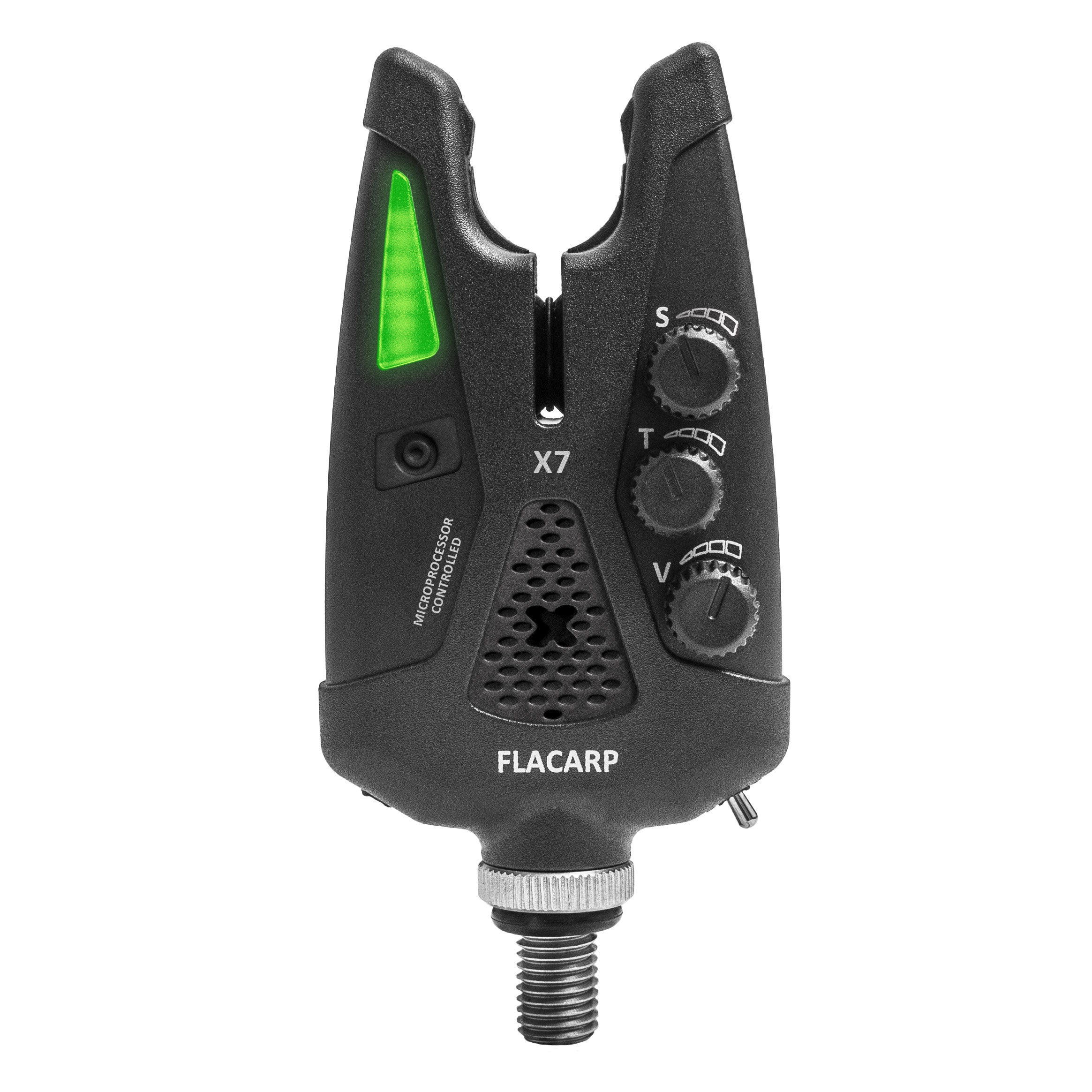 Flacarp Detector X7 cu diodă RGB și transmițător de semnal