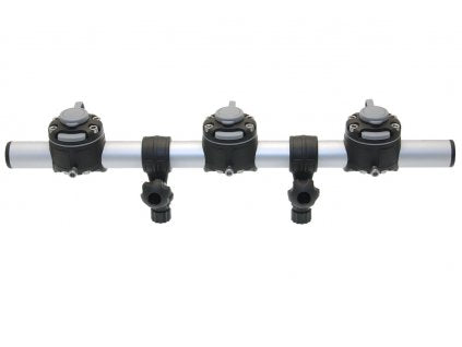 Fasten Round rail with three mounts 500mm and two fastening point