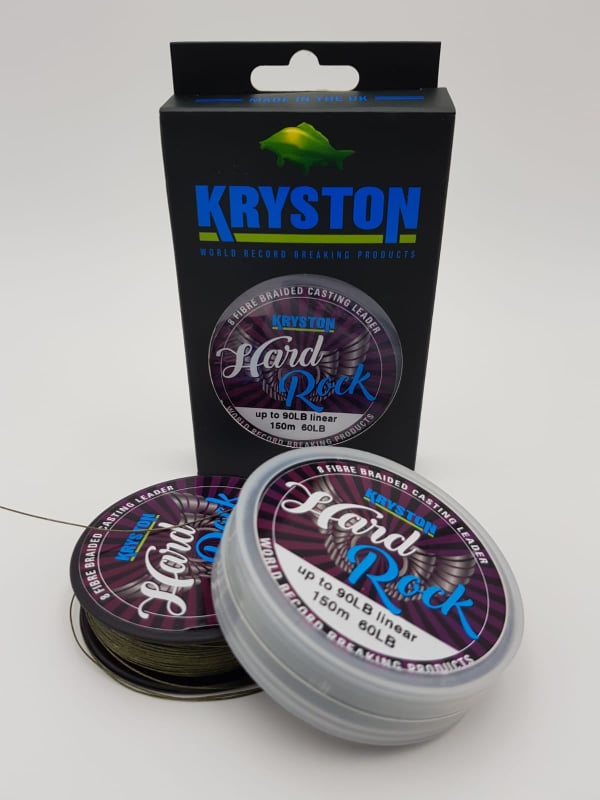 Kryston Catfish Leaders HardRock Casting Leader 60lb 150m