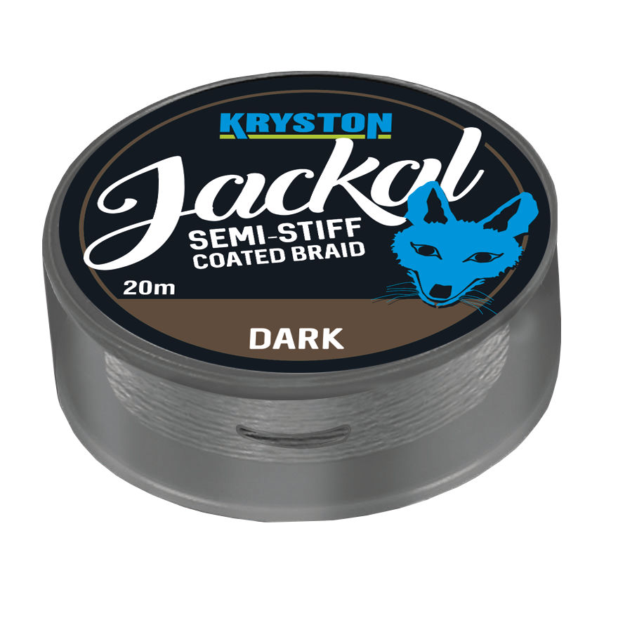 Kryston coated hooklinks Jackal Dark 20m