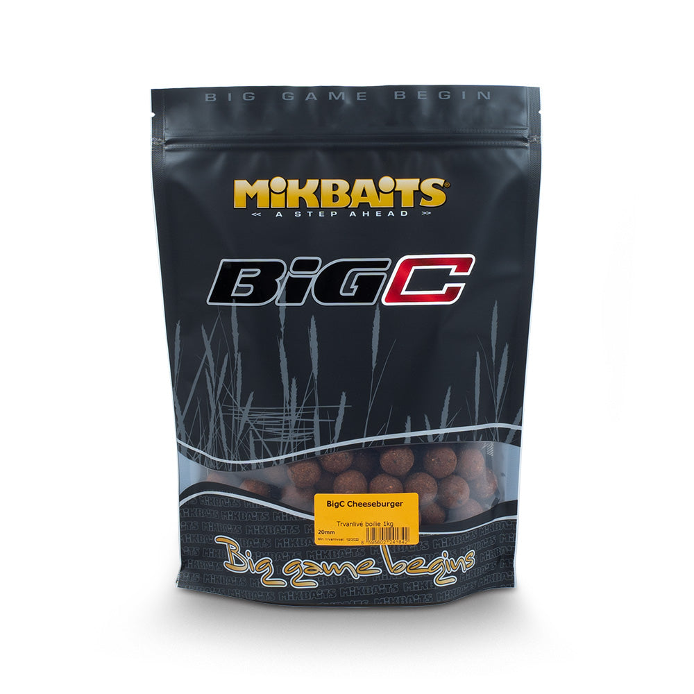 Mikbaits BiG boilies BigC Cheeseburger