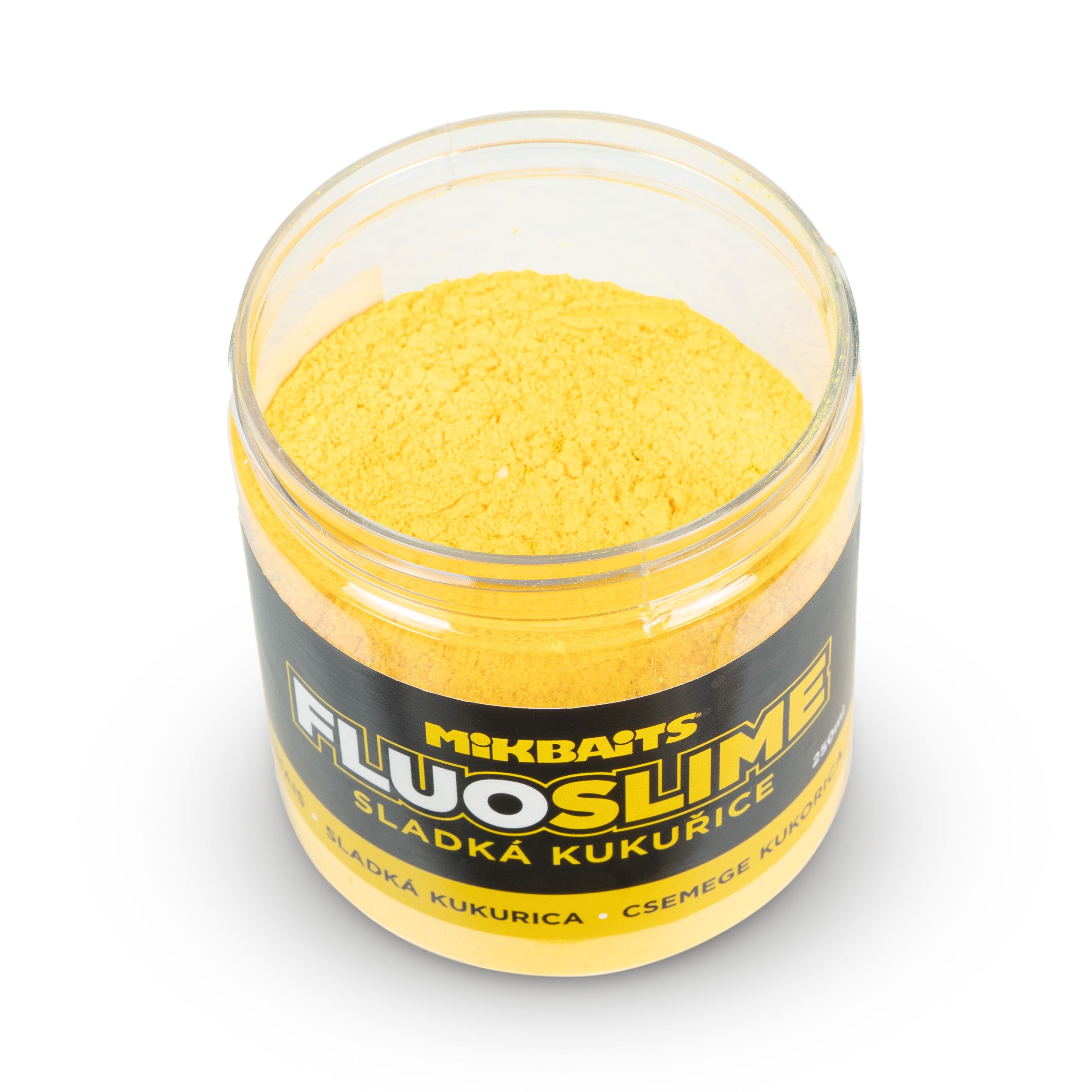 Mikbaits Fluo slime coating dip 100g Sweetcorn