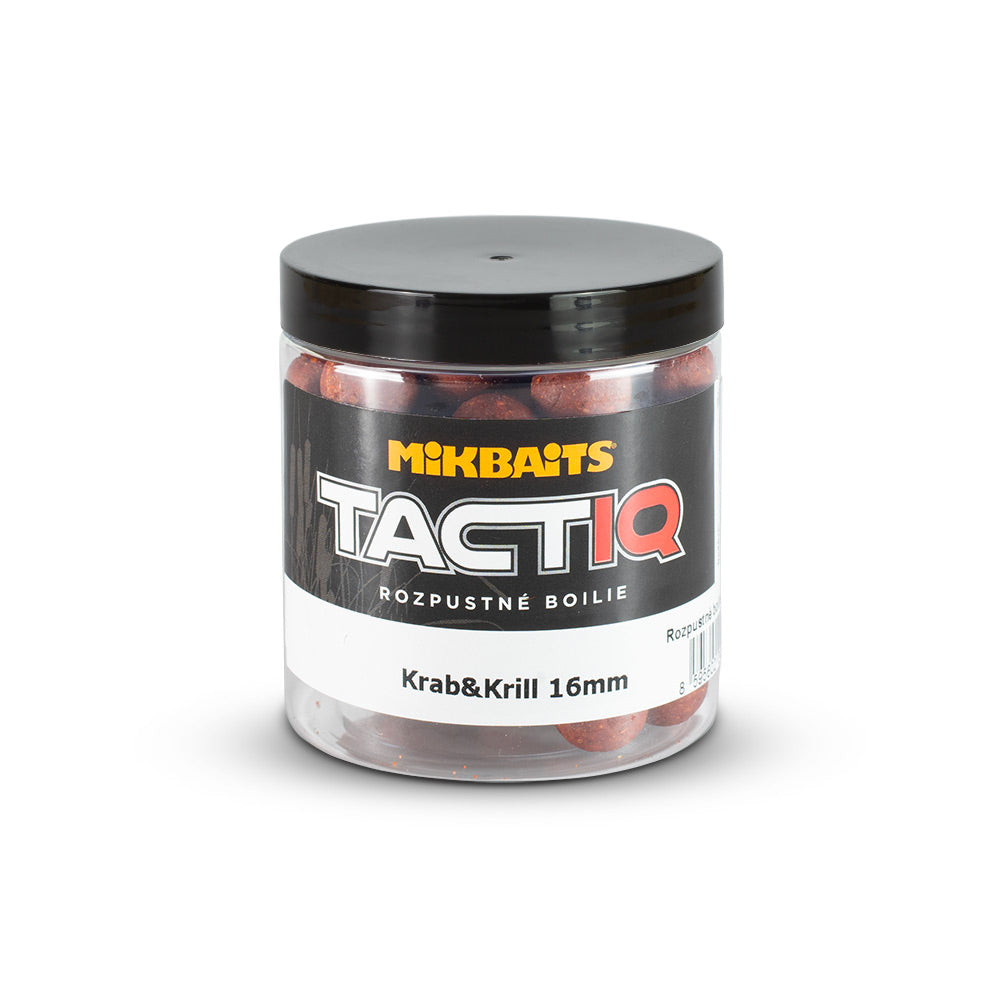 Mikbaits TactiQ soluble boilie 250ml Krab&amp;Krill