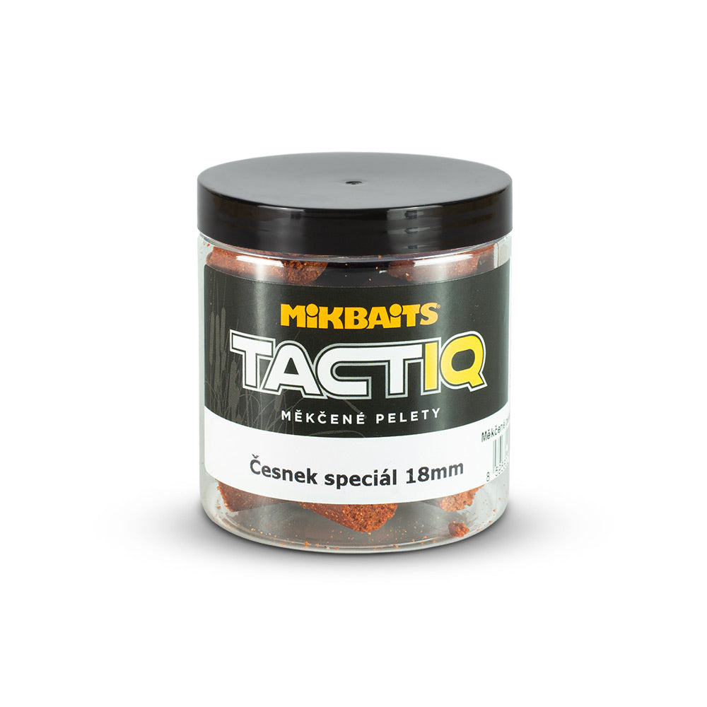 Mikbaits TactiQ lágyított pellet 250ml Fokhagyma special