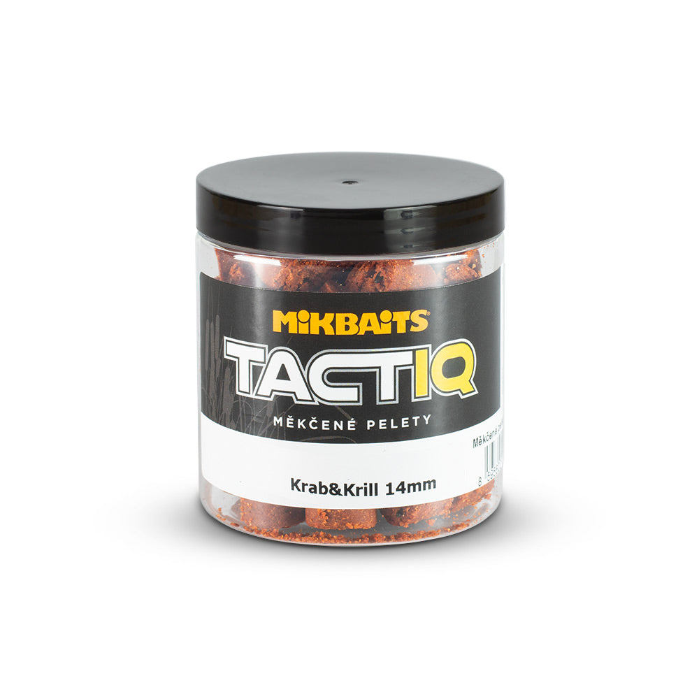 Mikbaits TactiQ lágyított pellet 250ml Krab&Krill