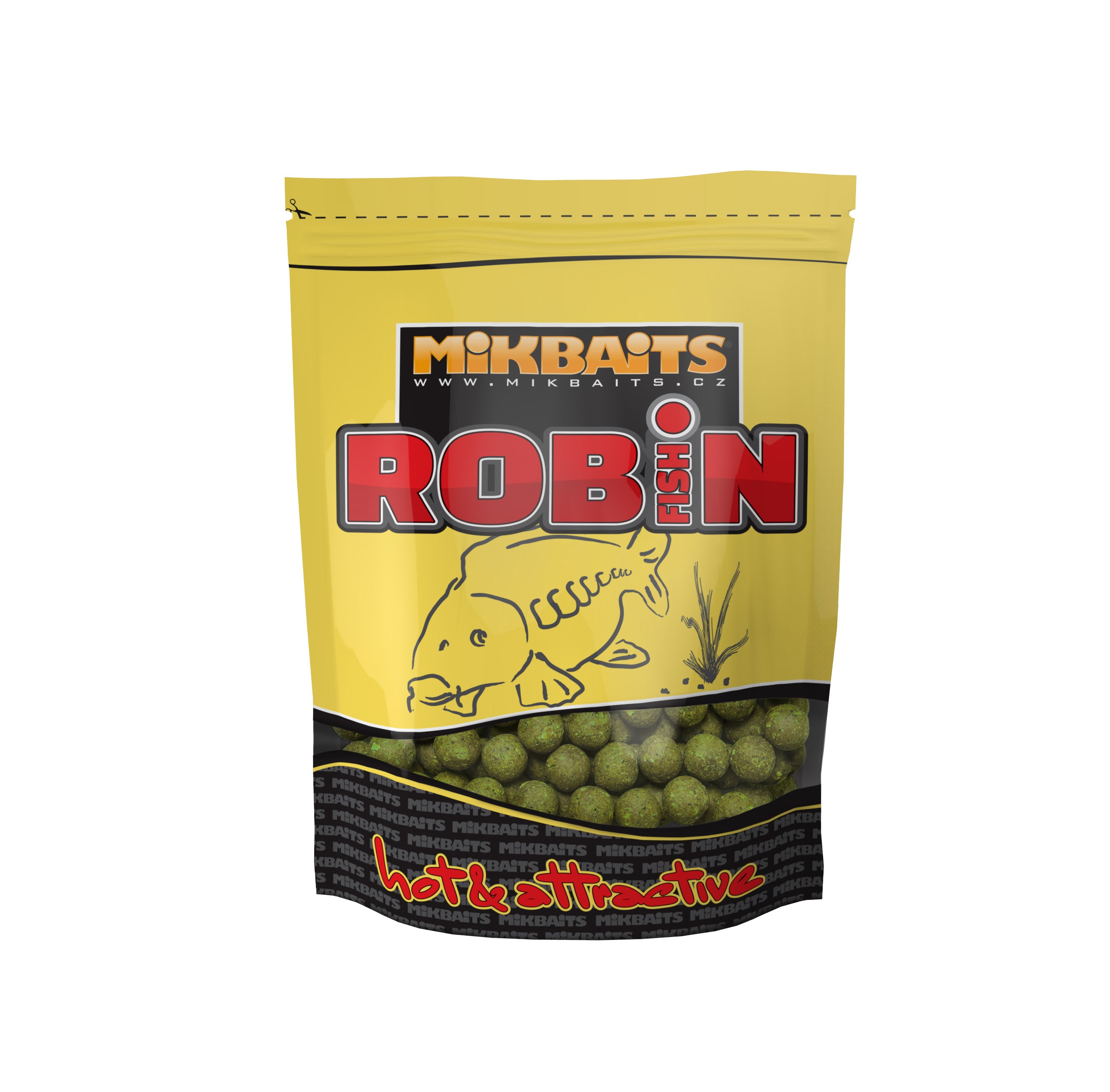 Mikbaits Robin Fish Boilie Unt pere