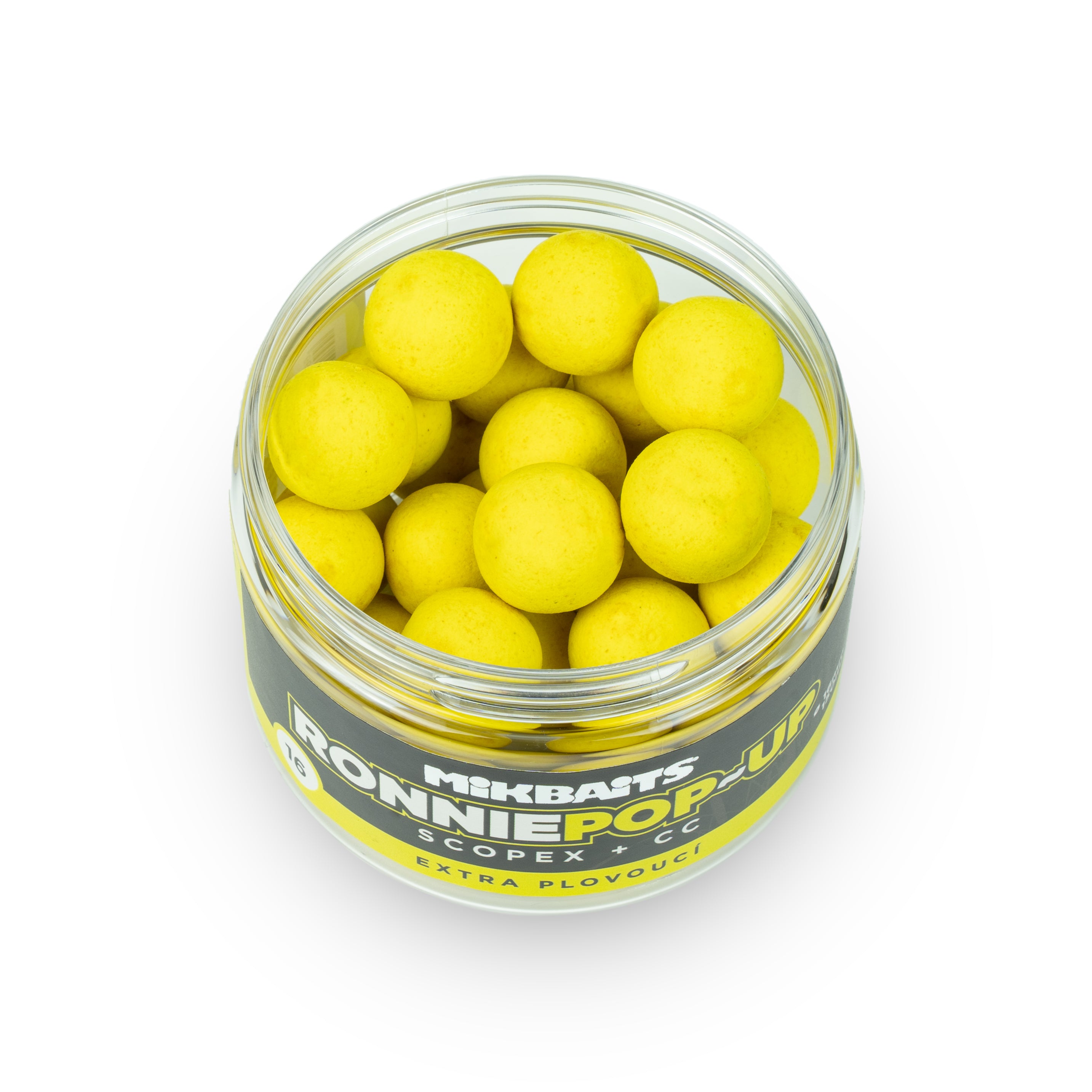 Mikbaits Ronnie pop-up 150ml Scopex + CC